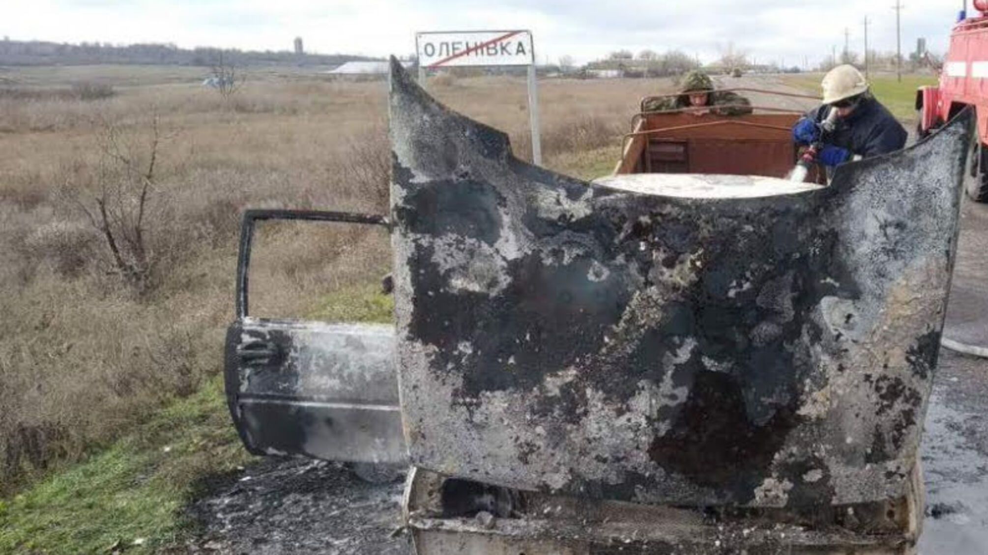 Запорізька область: вогнеборці ліквідували загоряння авто