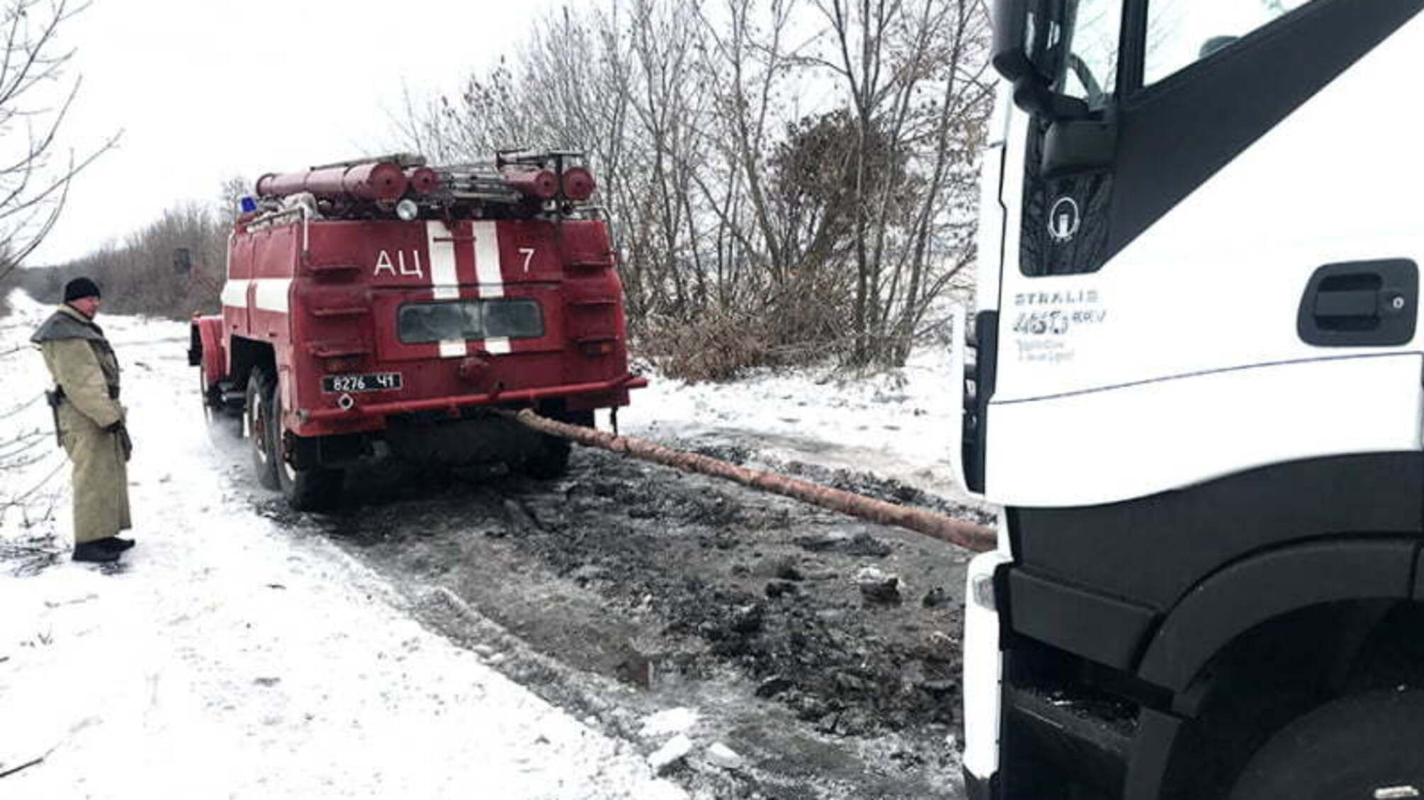 Полтавська область: рятувальники допомагають громадянам на автодорогах області