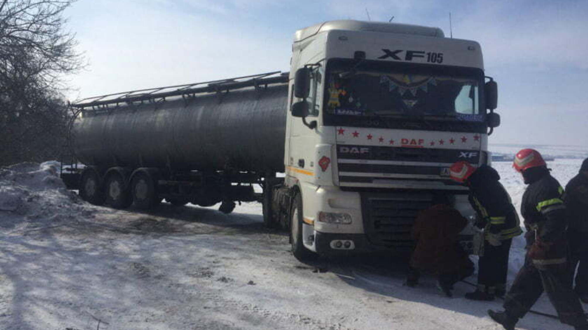 На Кіровоградщині рятувальники 4 рази надавали допомогу водіям на проблемних ділянках доріг