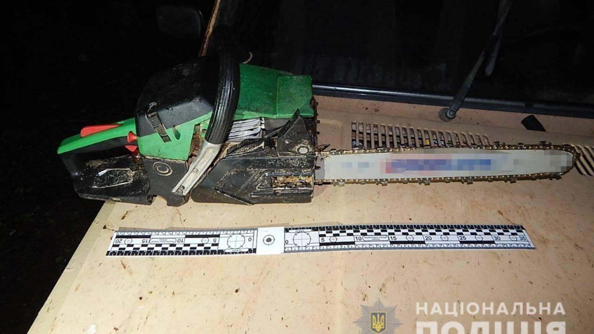 На Одещині поліцейські оголосили підозру двом чоловікам у незаконній порубці дерев