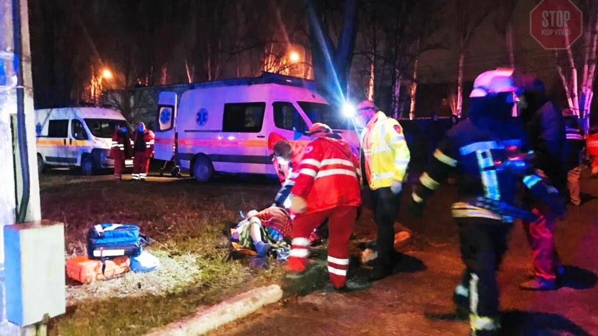 В Запорожье горела областная инфекционная больница, погибли 4 человека (фото)