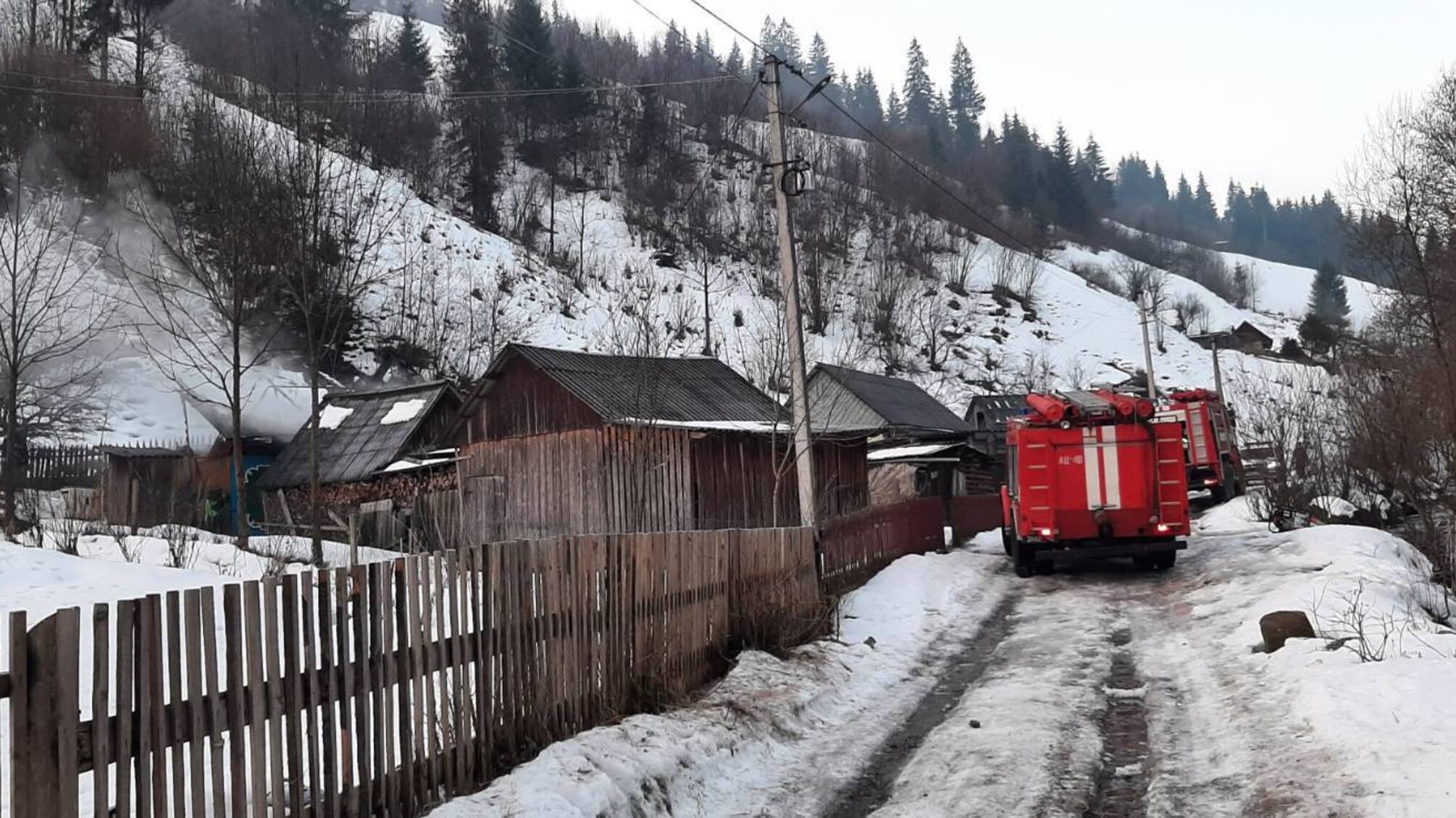На пожежі на Закарпатті загинув чоловік