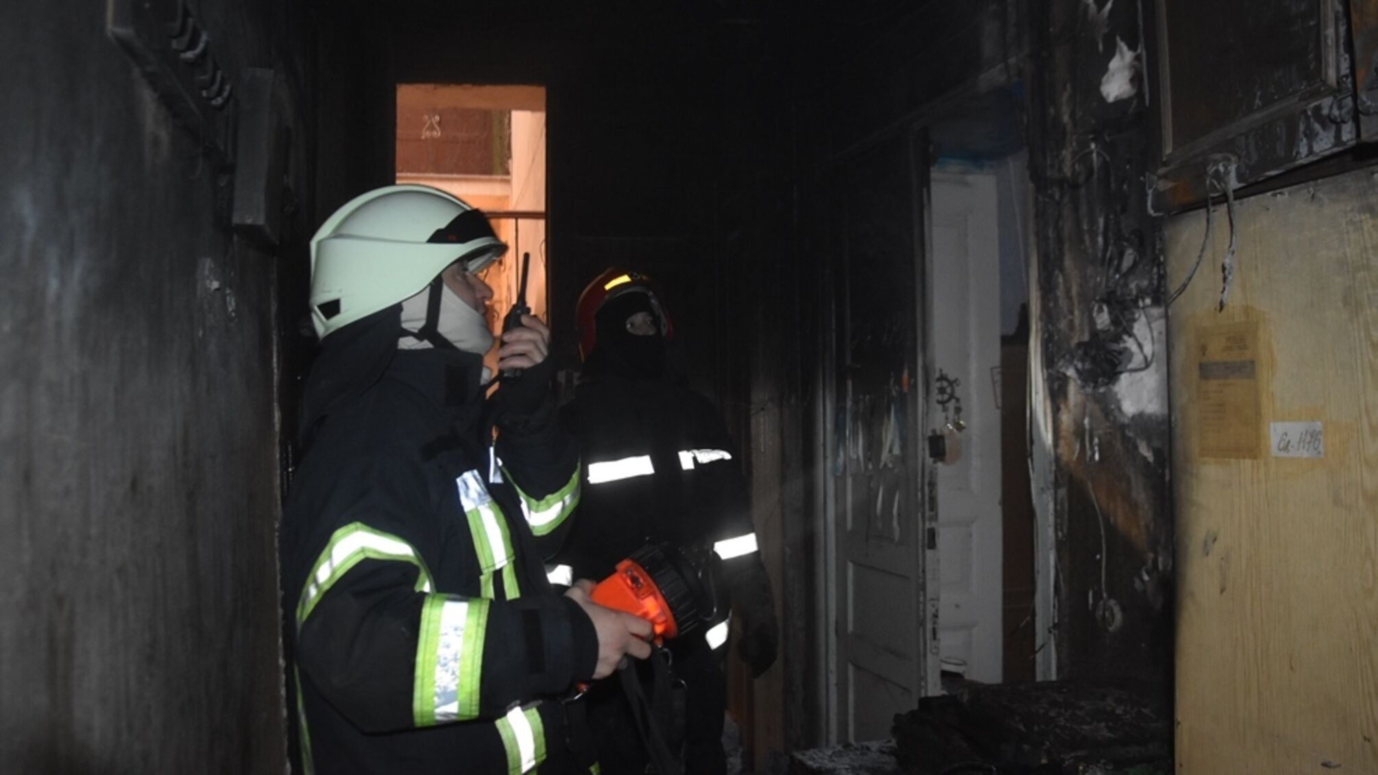 м. Одеса: під час гасіння пожежі врятовано дівчину