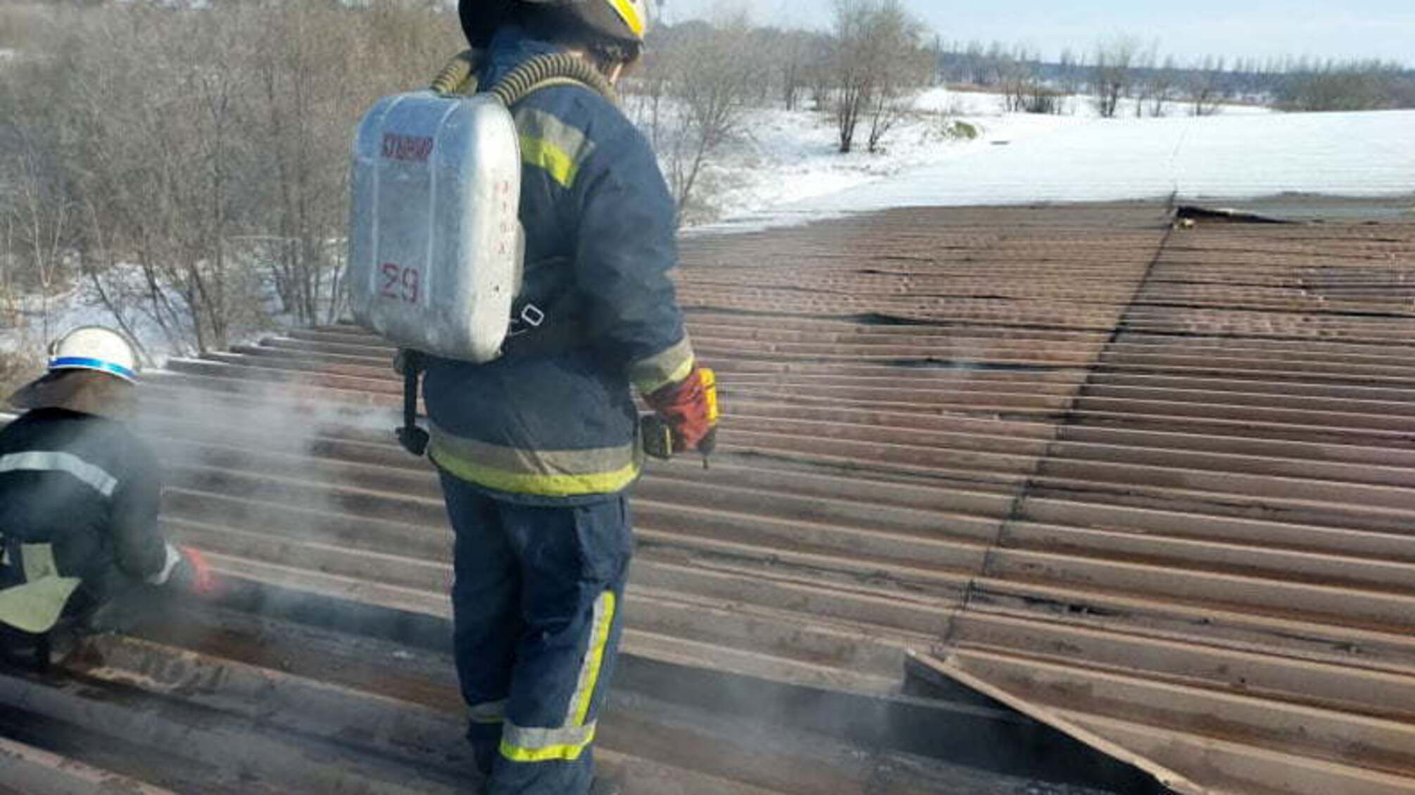 Дніпропетровська область: ліквідовано пожежу на території ринку