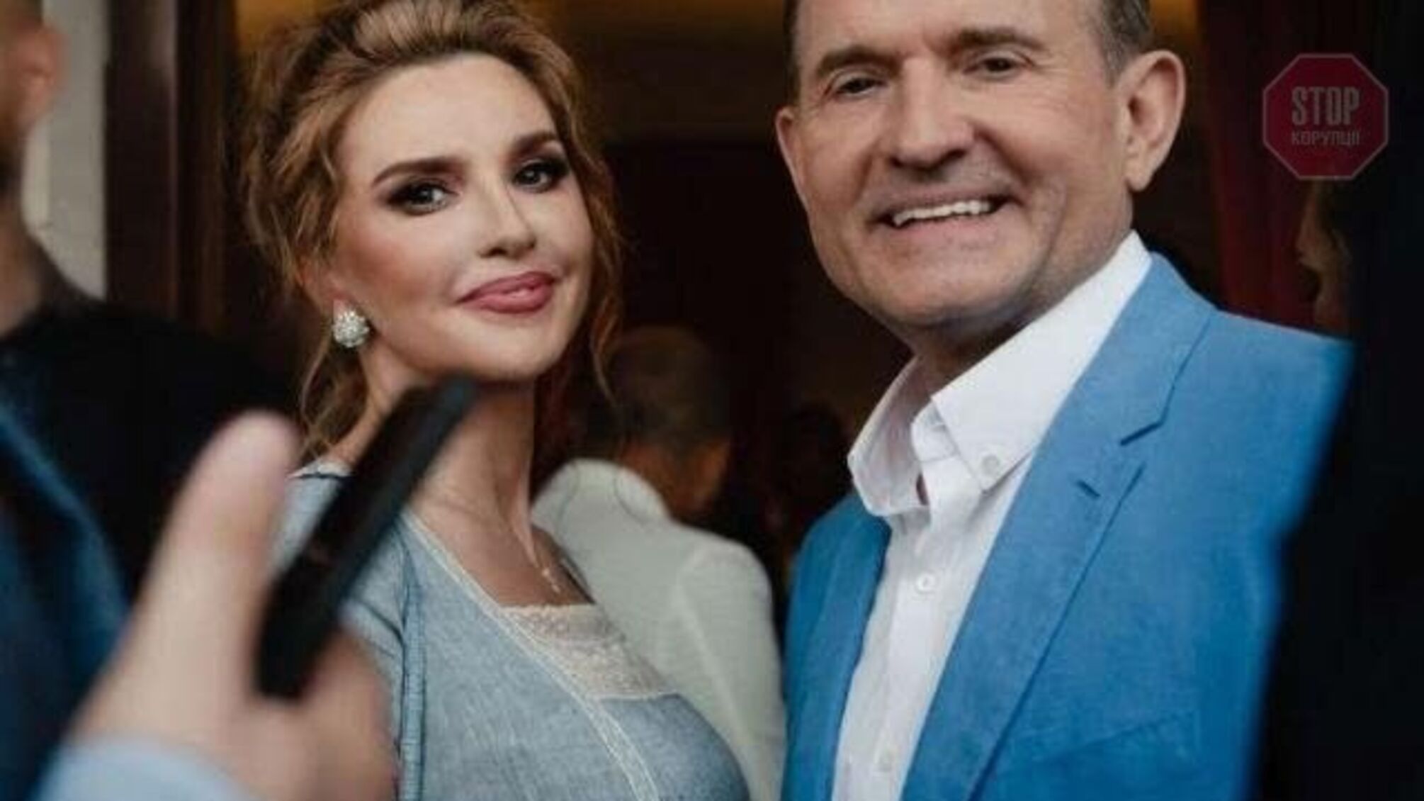 К Медвечуку его жене Марченко СНБО ввели санкции