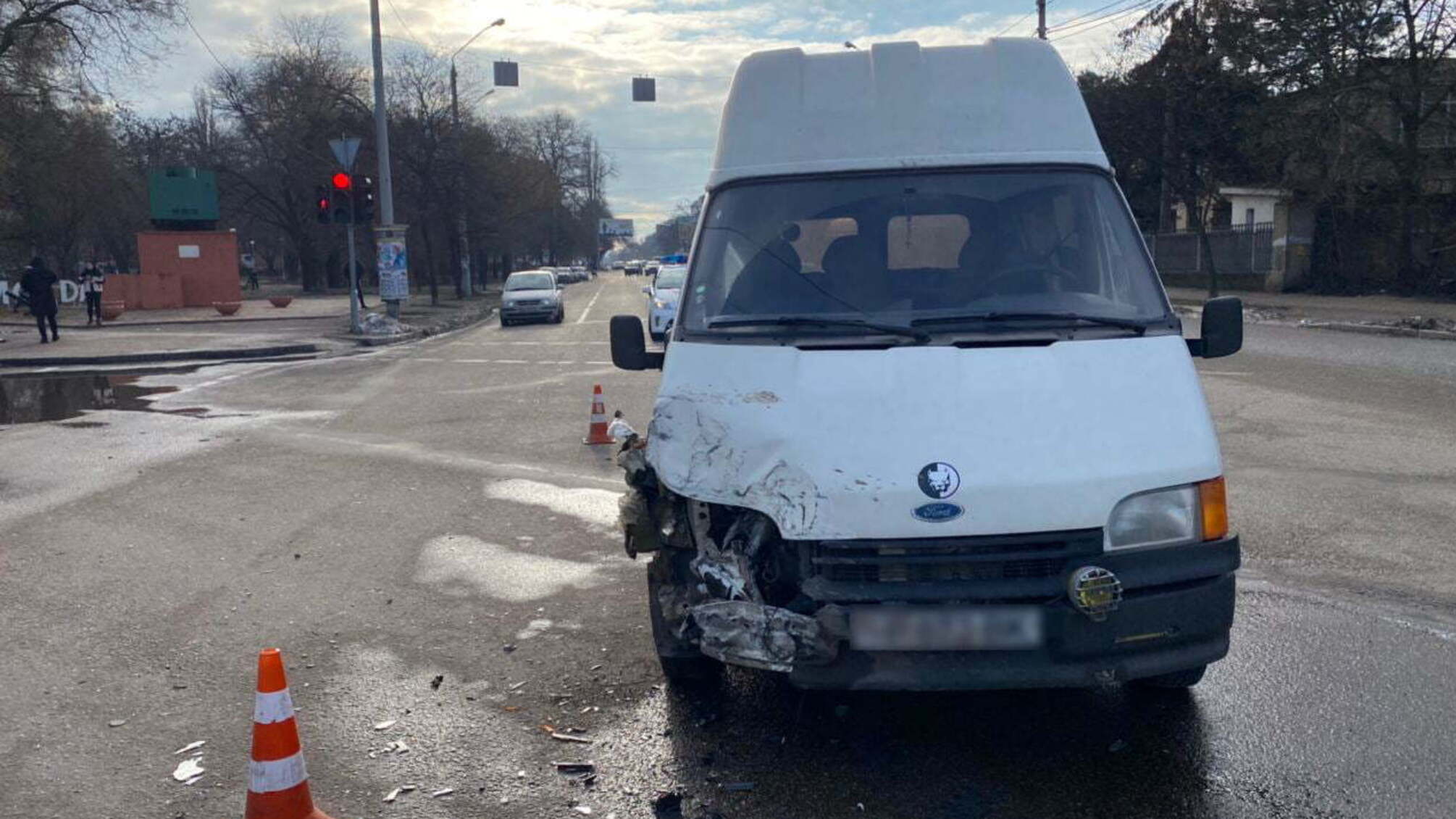 Поліцейські встановлюють обставини ДТП у Малиновському районі Одеси