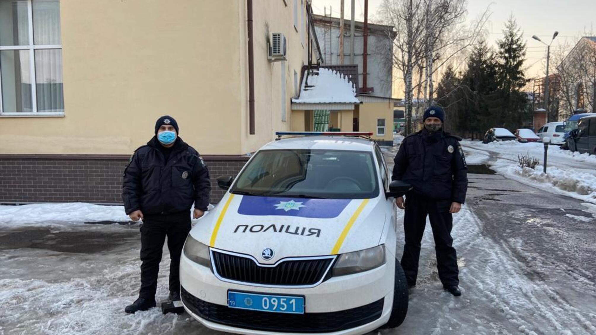 На Сумщині поліцейські врятували життя 61-річному чоловіку