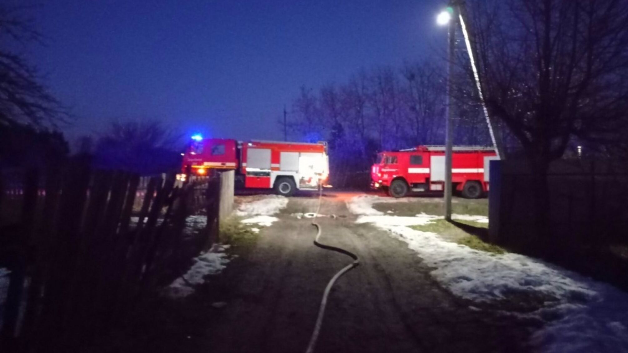 Київська область: внаслідок пожежі постраждав чоловік