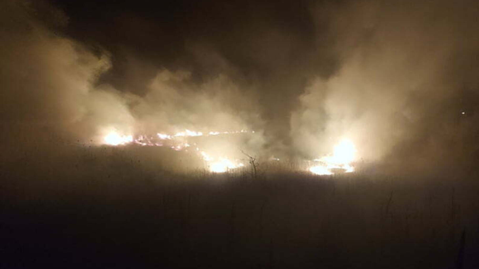 Полтавська область: рятувальники загасили пожежу на відкритій території