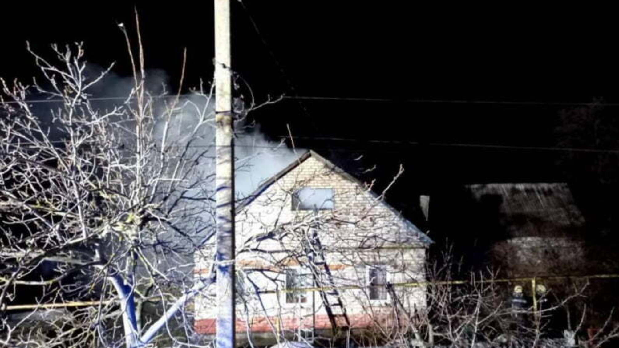 Запорізька область: рятувальники ліквідували пожежу у будинку