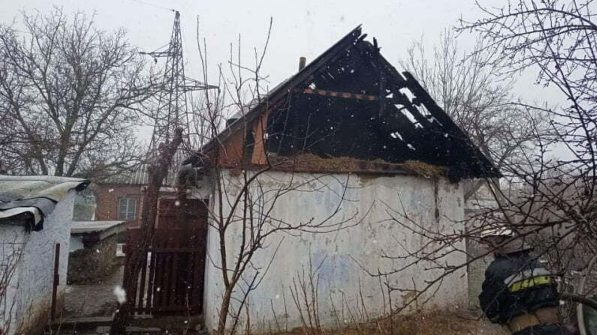 Вінницька область: рятувальники ліквідували пожежу в господарчій будівлі