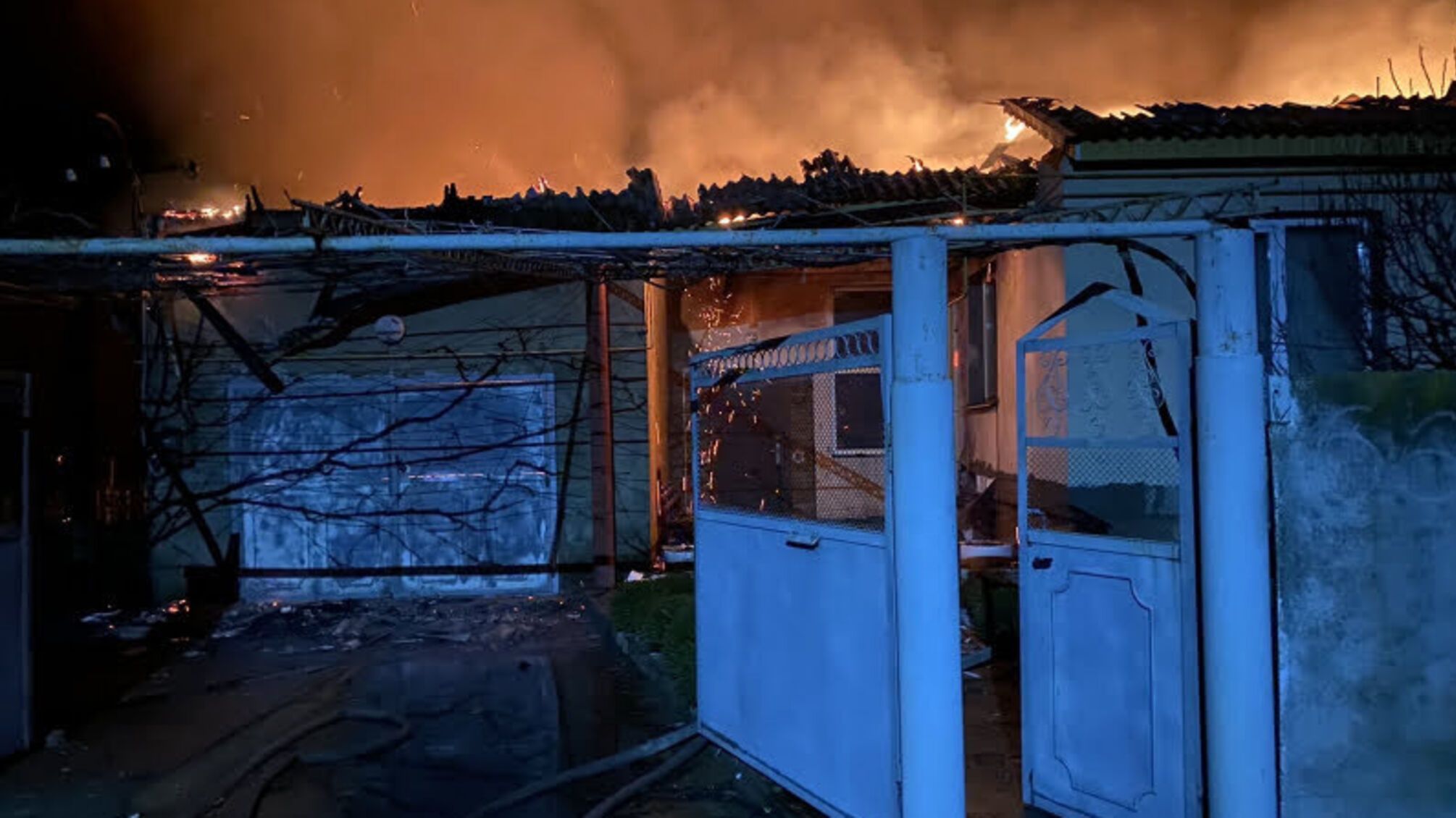 Херсонська область: в м.Гола Пристань рятувальники ліквідували пожежу у приватному житловому будинку