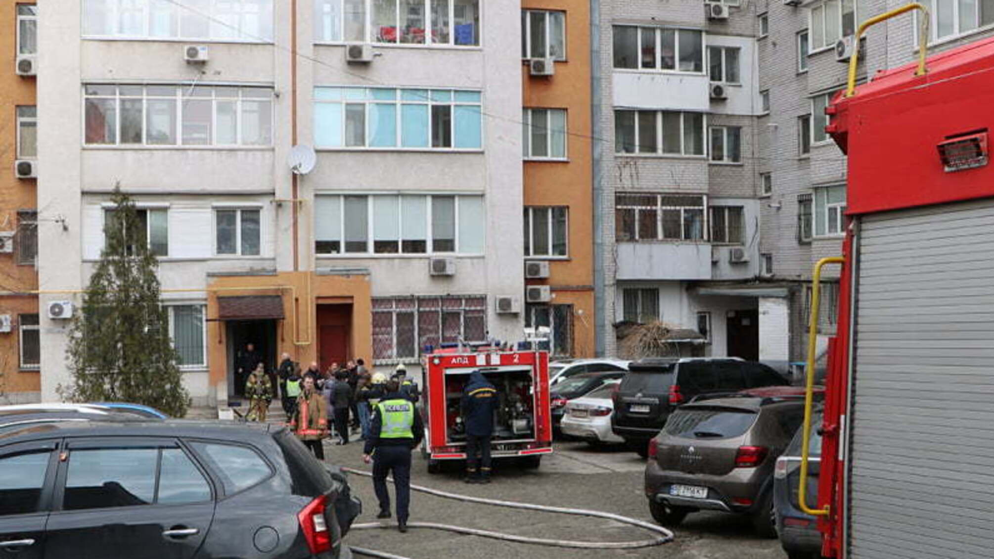 м. Дніпро: під час ліквідації пожежі в багатоповерхівці виявлено тіло чоловічої статі