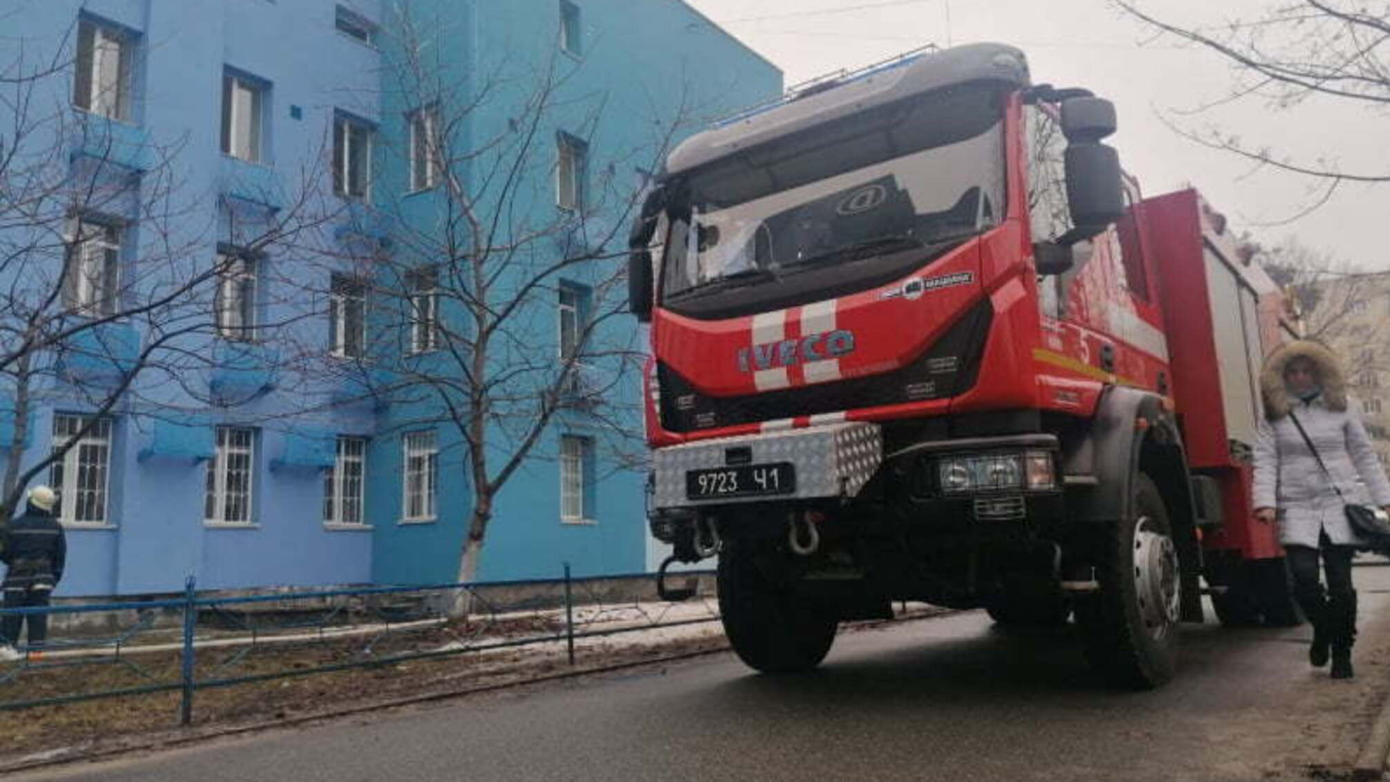 У Києві рятувальники ліквідували займання в будівлі лікарні