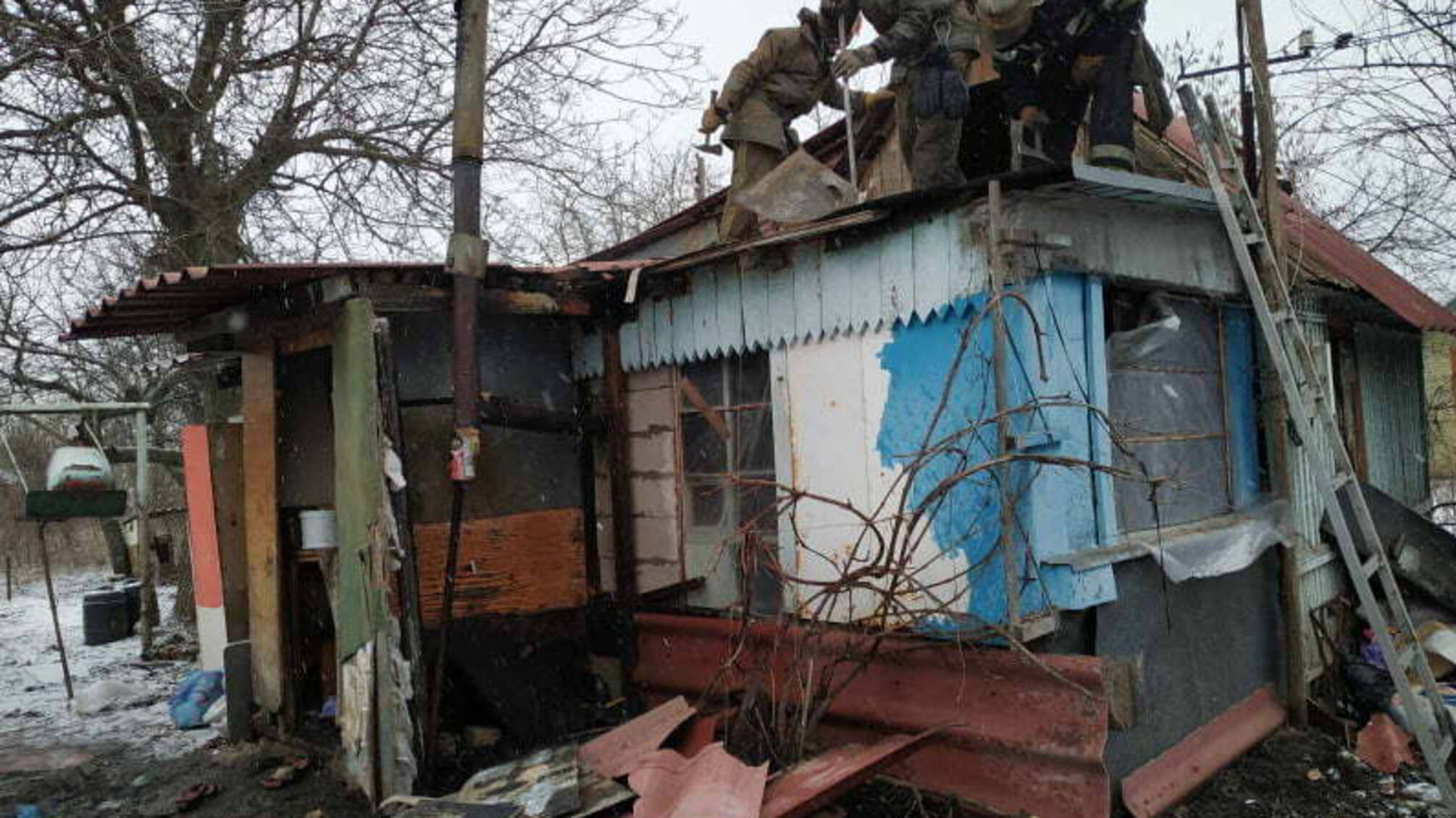 м. Харків: вогнеборці врятували дачний будинок від знищення вогнем