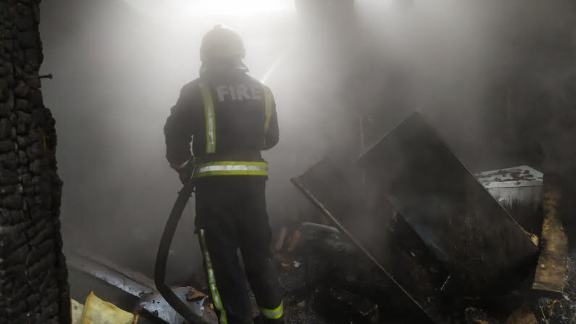 Харківська область: горіла господарча споруда