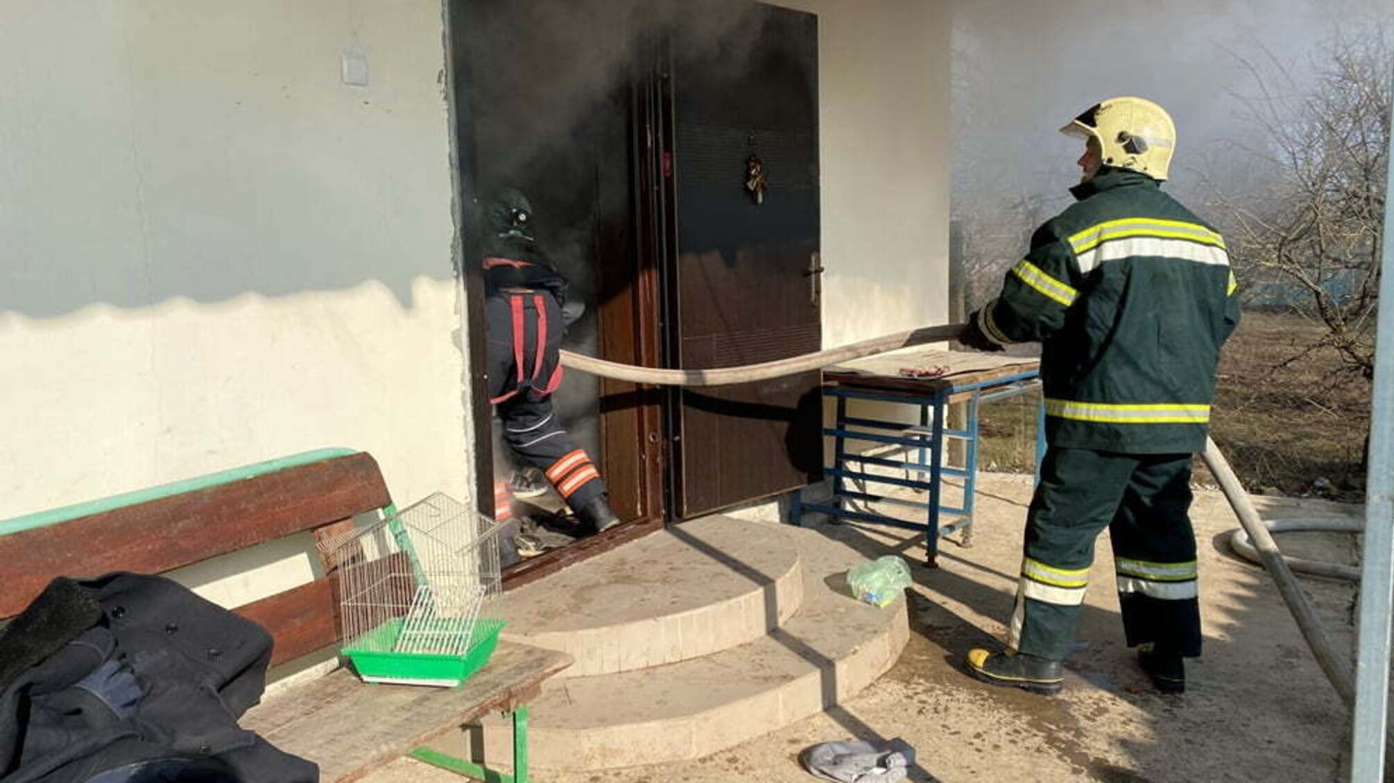 Одеська область: рятувальники ліквідували пожежу у житловому будинку