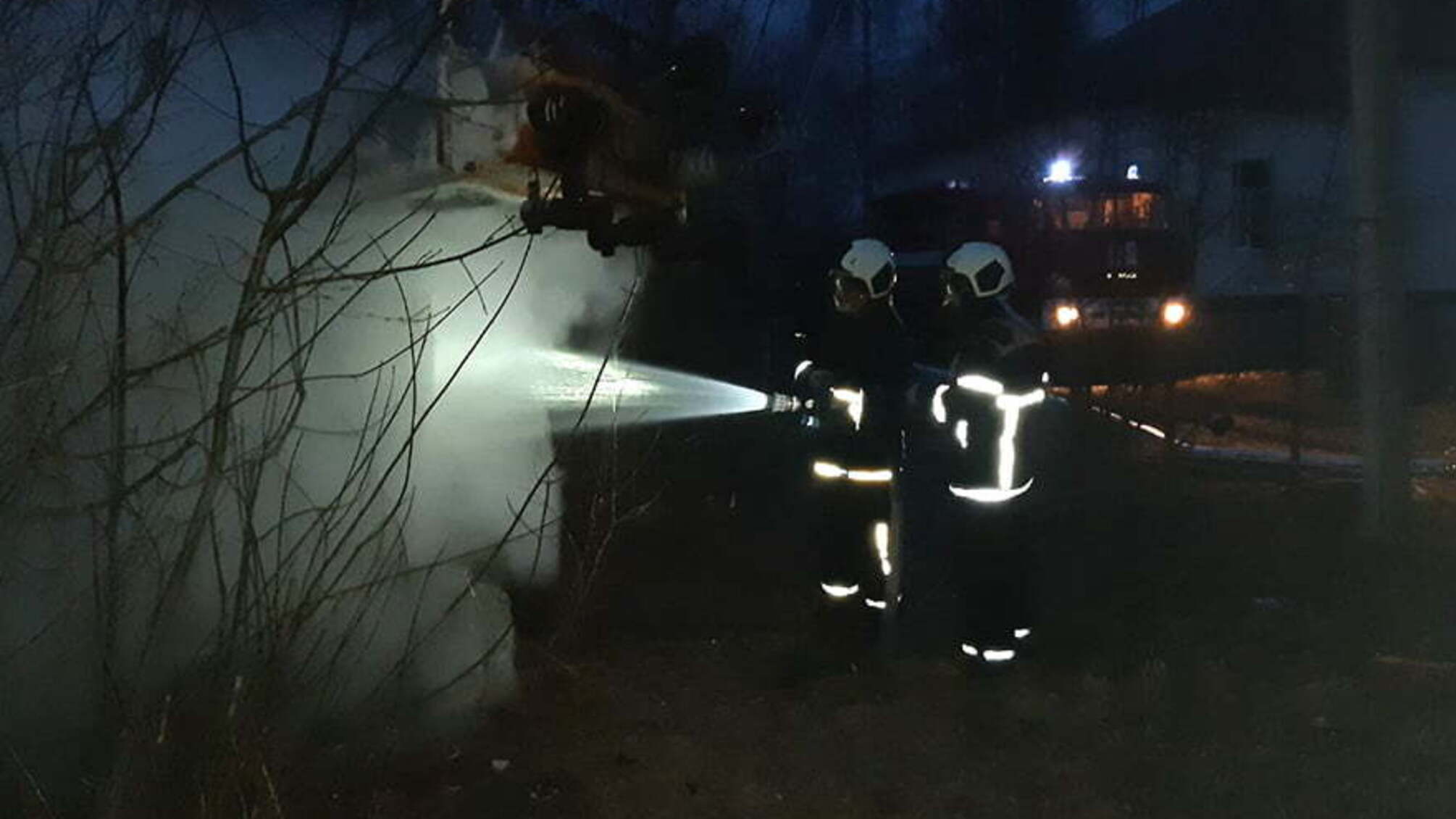Полтавська область: рятувальники загасили пожежу в трансформаторі