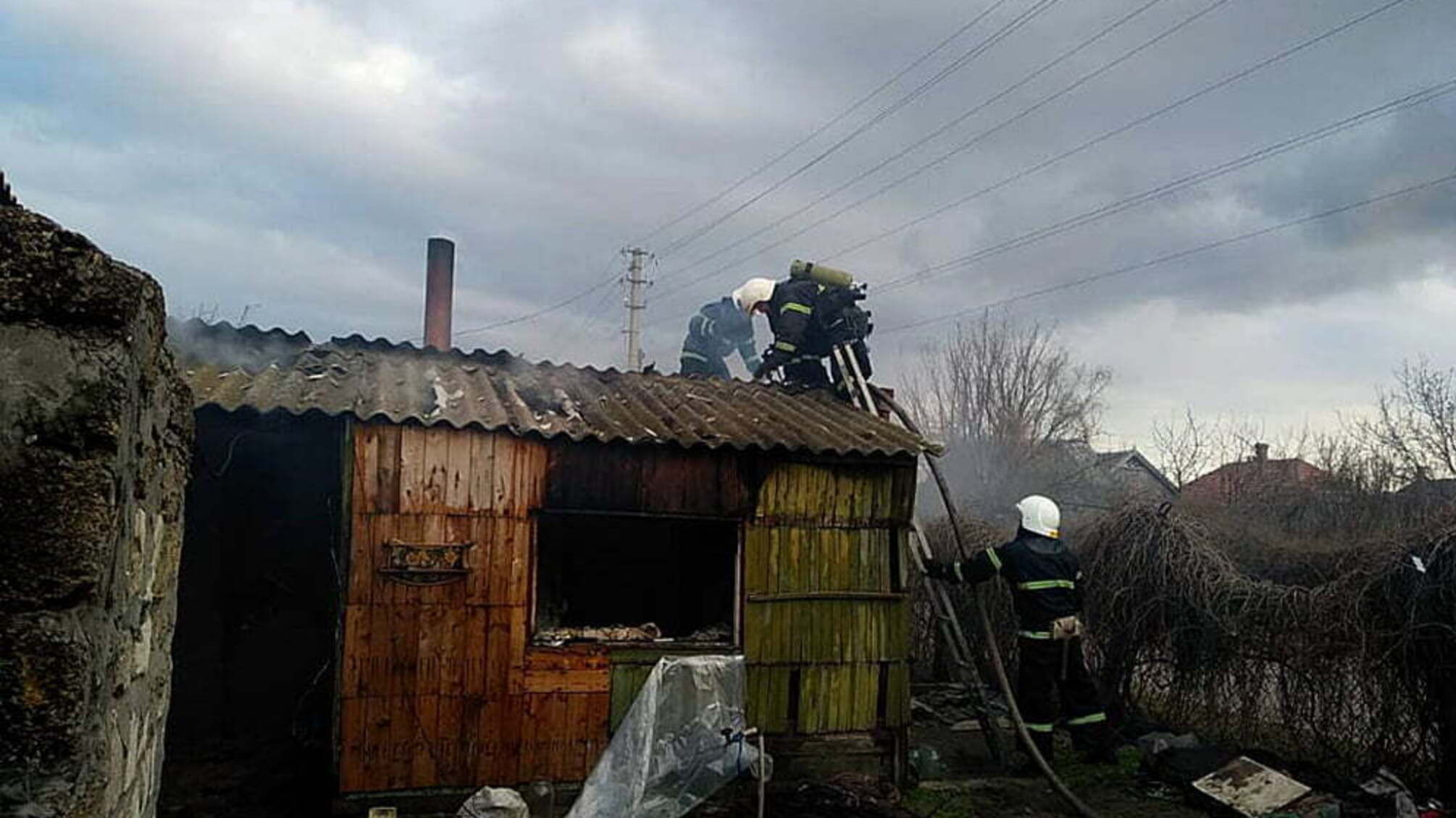 Миколаївська область: вогнеборці Очакова ліквідували пожежу житлового будинку