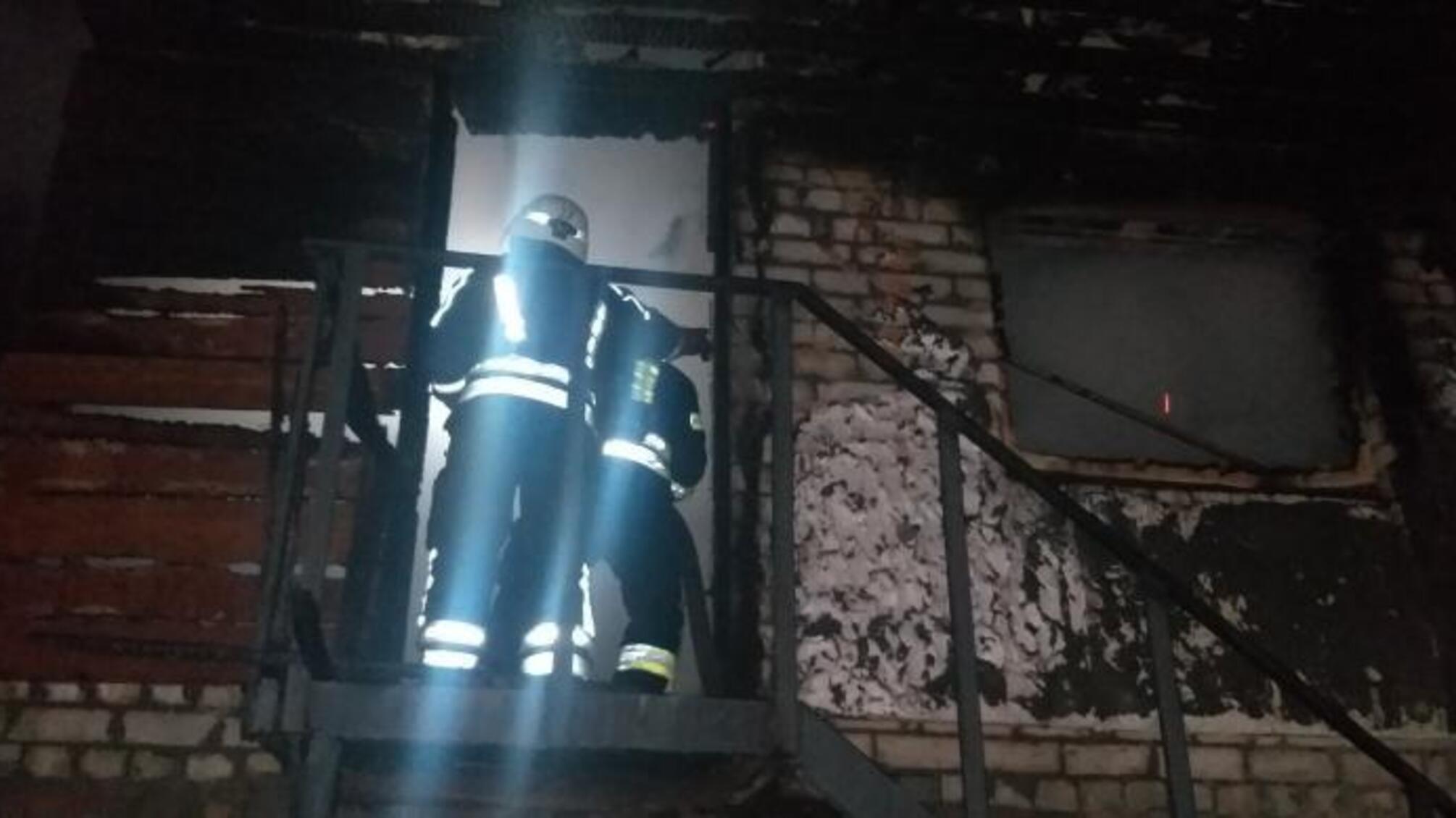 На Донеччині вогняна стихія забрала життя людини