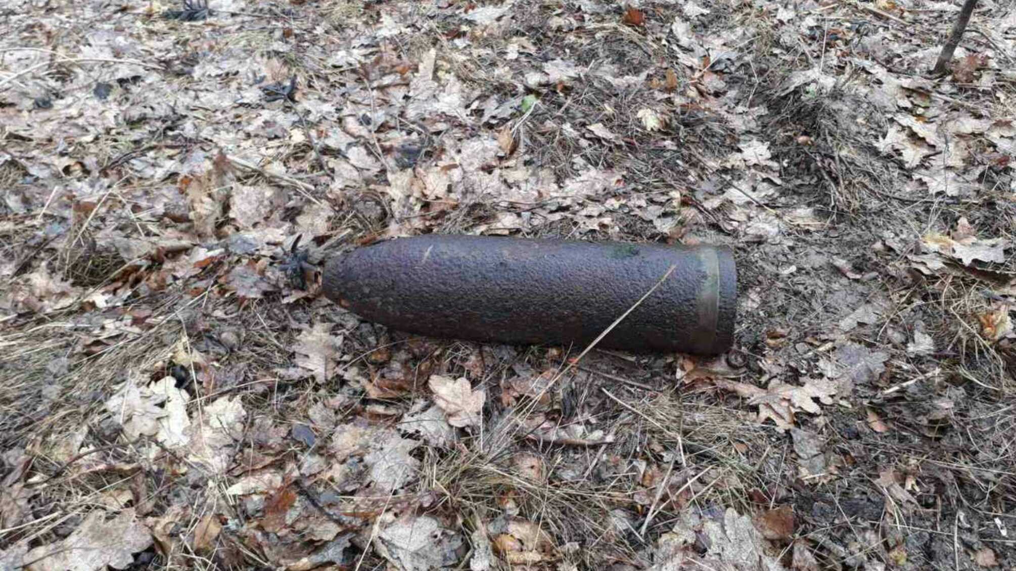 Сумська область: за минулу добу виявлено 1 артилерійський снаряд часів минулих війн
