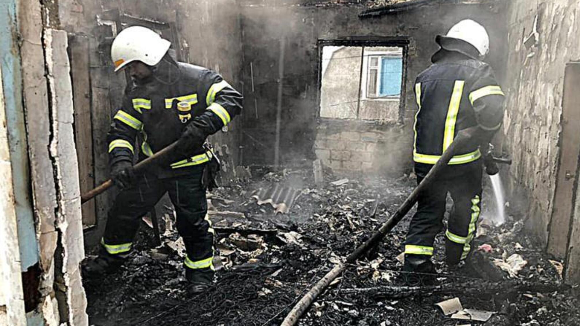 Миколаївська область: вогнеборці ліквідували пожежу дачного будинку