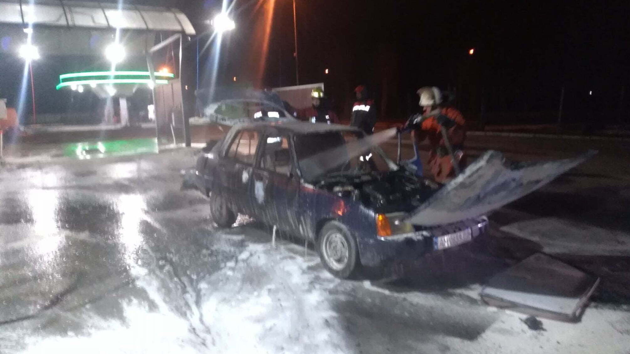 Житомирська область: під час займання автомобіля власник отримав опіки