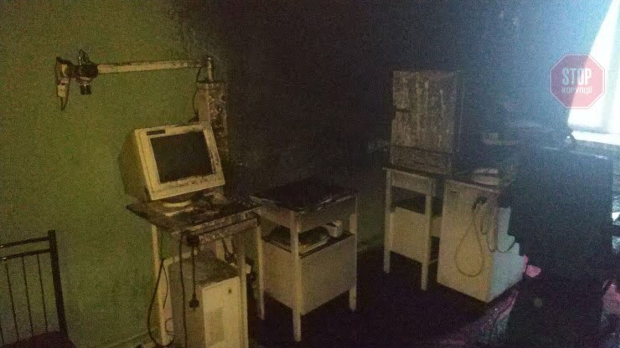 В Одесі горіла школа-інтернат (фото)