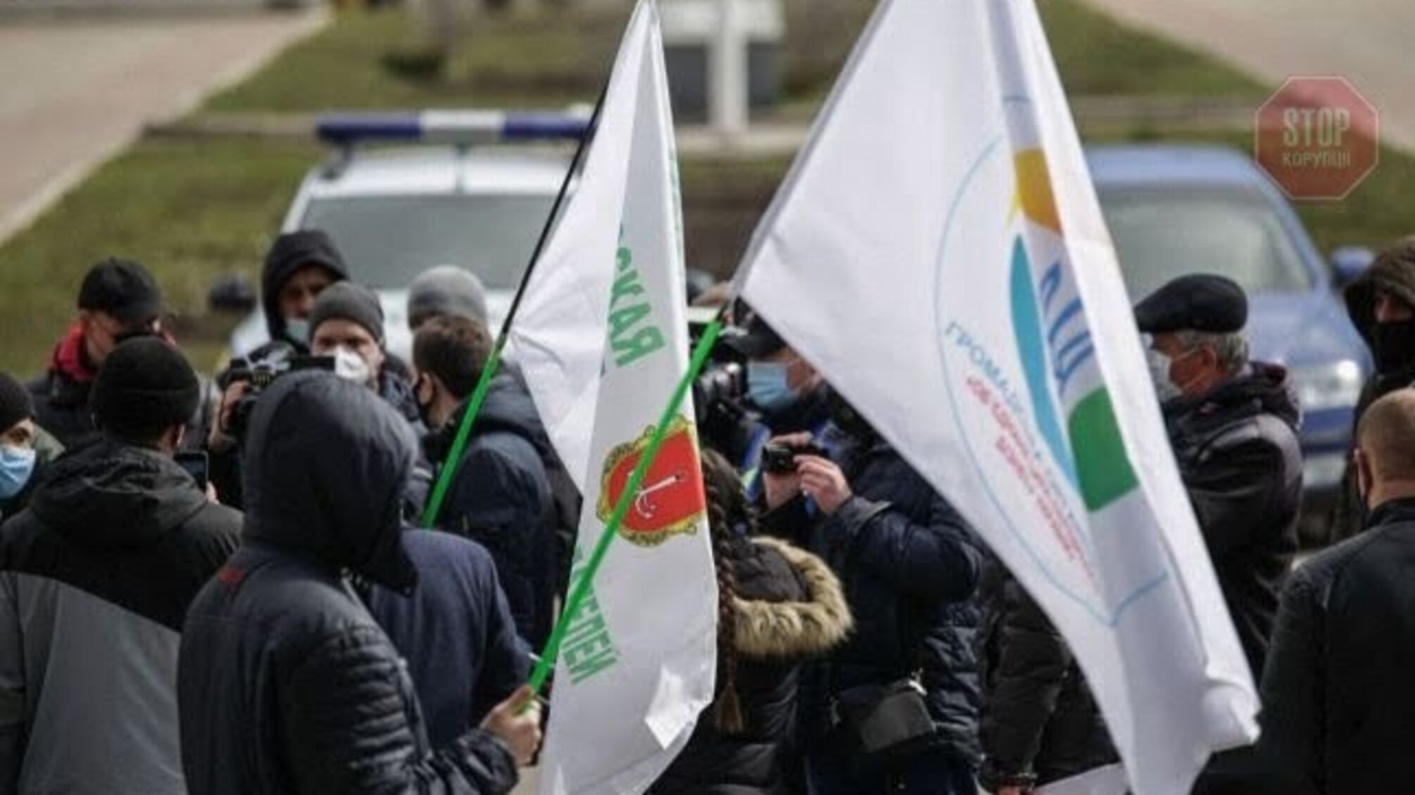 В Одессе предприниматели вышли на митинг из-за локдауна (фото)