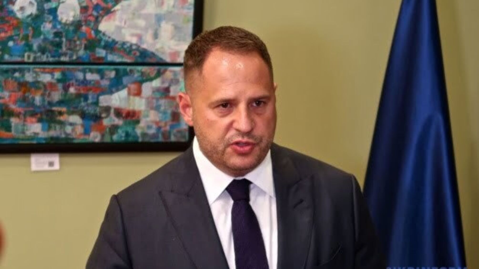 Єрмак – про ситуацію на Донбасі: План миру лежить на столі