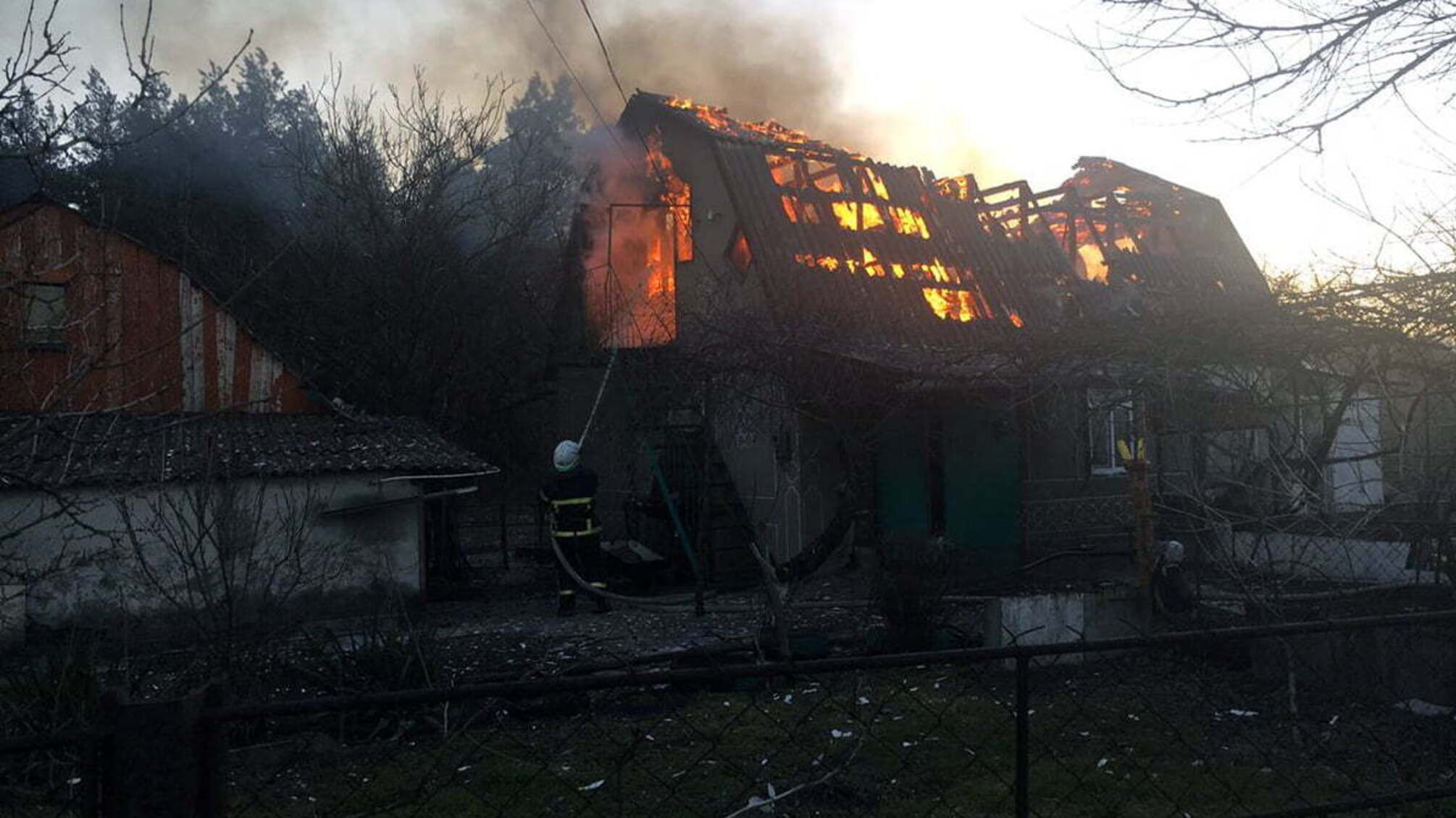 Дніпропетровська область: ліквідовано пожежу у приватному секторі