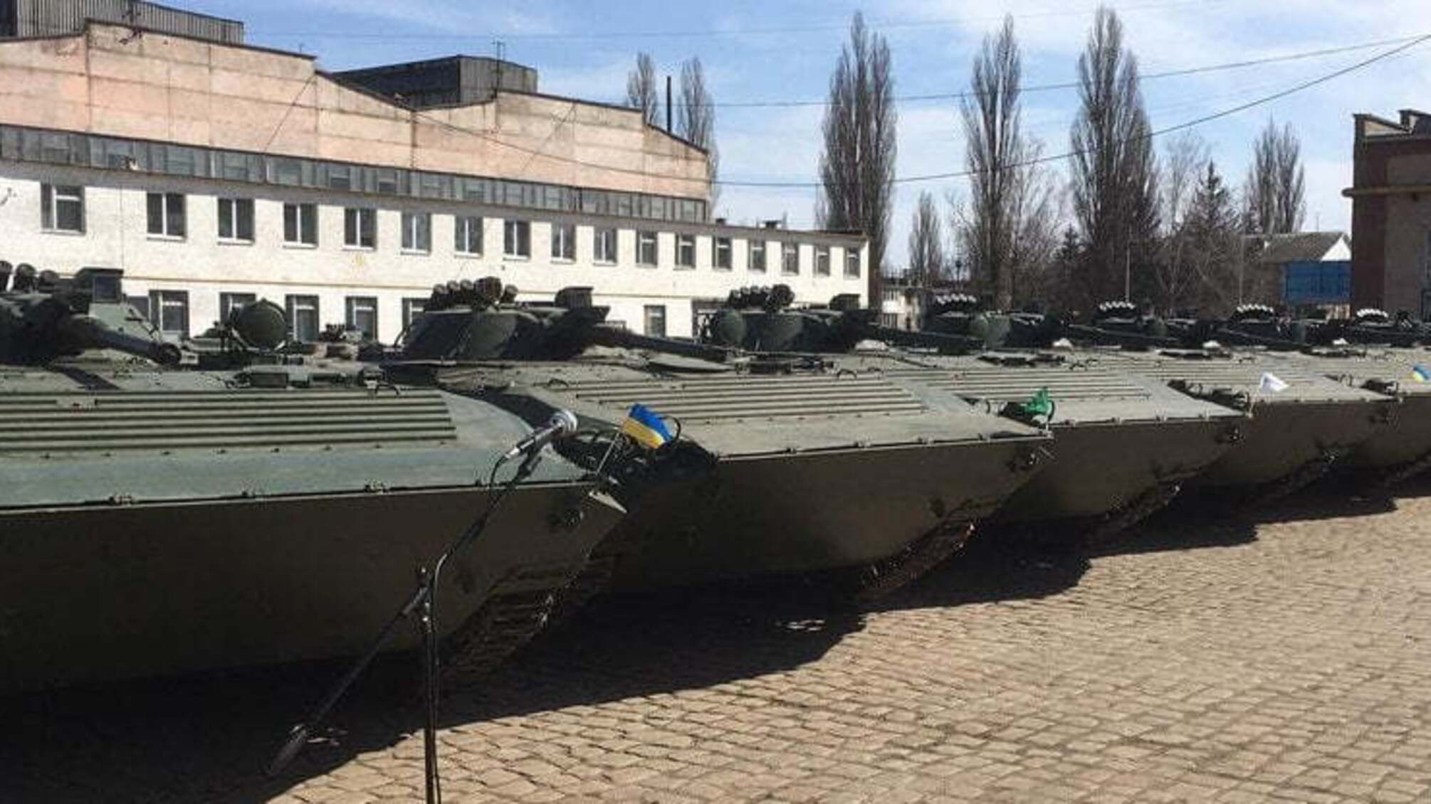Україні передали партію БМП, які прибули з Польщі