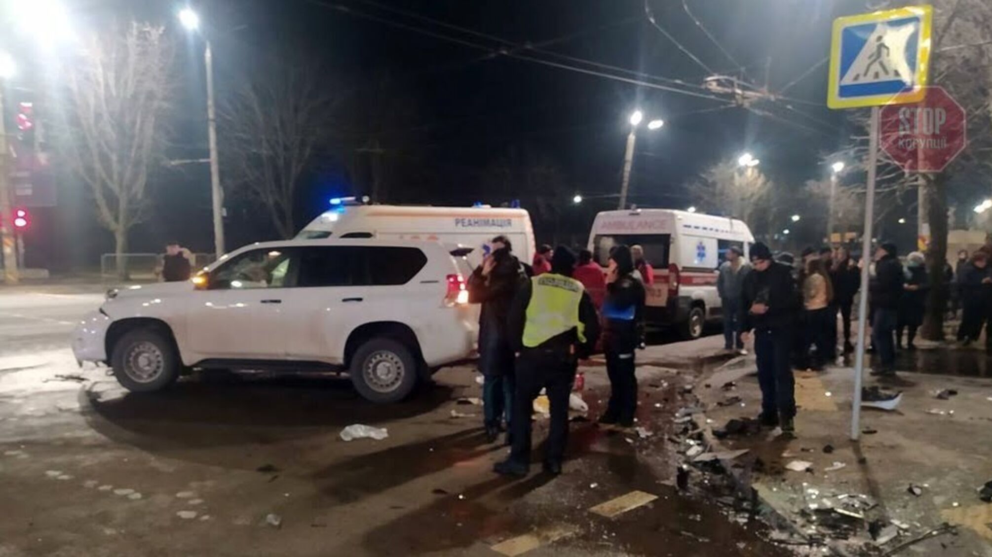 Новини Кривого Рогу: в результаті ДТП загорівся автомобіль