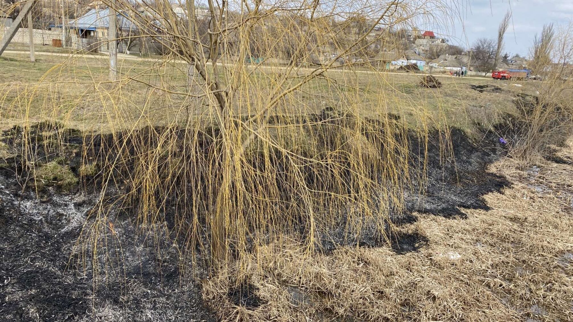 Рятувальники Миколаївщини ліквідували 3 пожежі на відкритих територіях