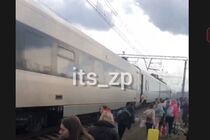 Біля Запоріжжя зійшов з рейок потяг “Інтерсіті”  (відео)