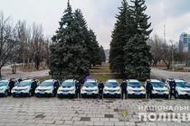 На Запоріжжі поліцейські офіцери громад отримали нові службові автомобілі