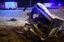 В Польше автобус с украинцами попал в аварию, есть погибшие и раненые (фото)