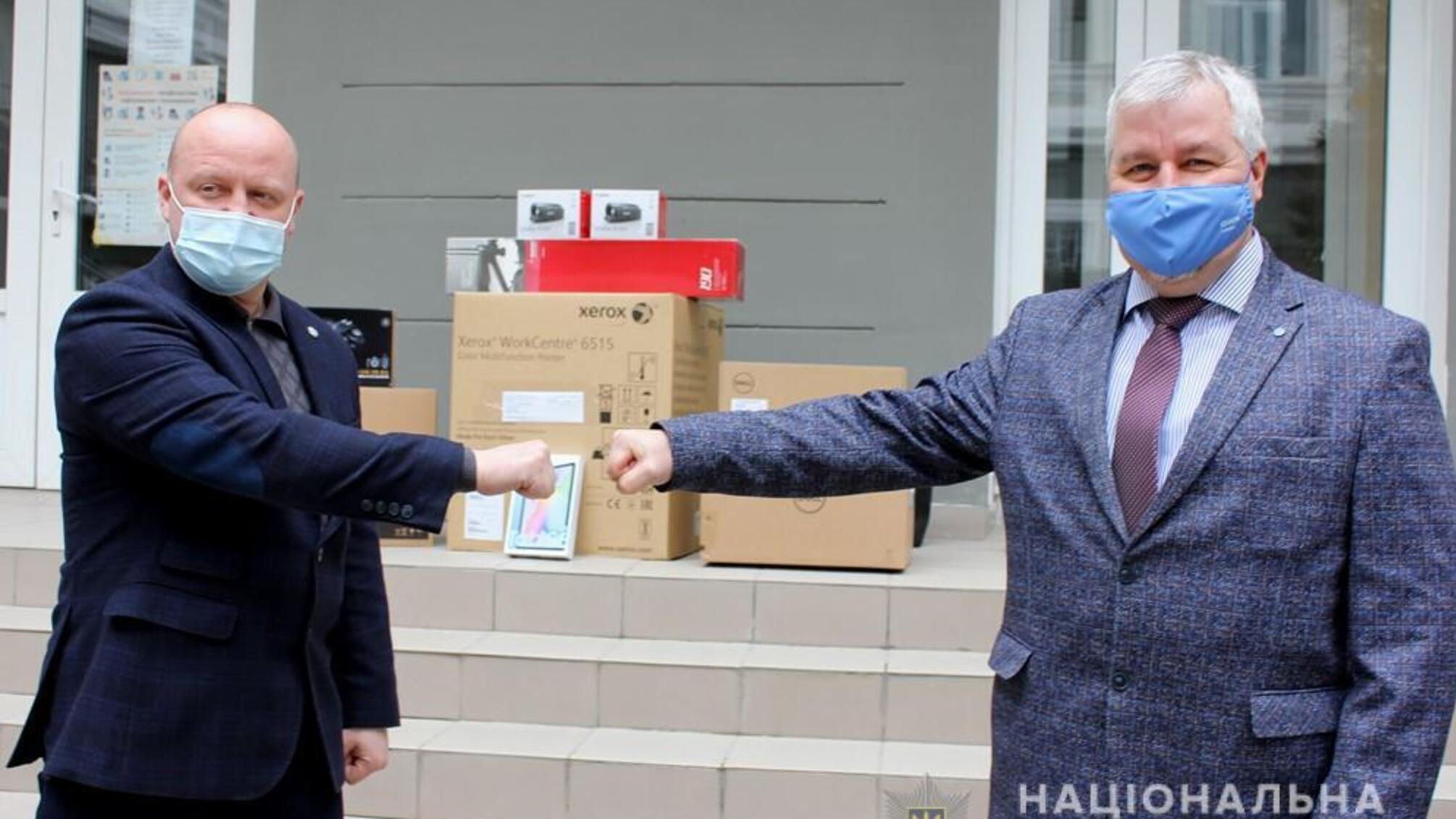 Одеські поліцейські отримали міжнародну технічну допомогу від Консультативної місії Європейського союзу в Україні