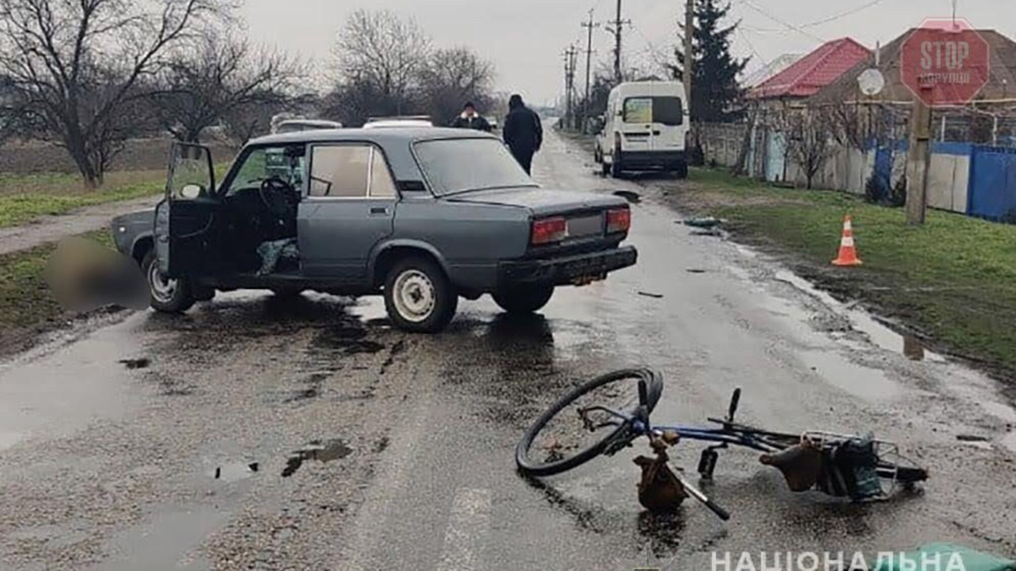 Под Запорожьем автомобиль насмерть сбил велосипедиста (фото)