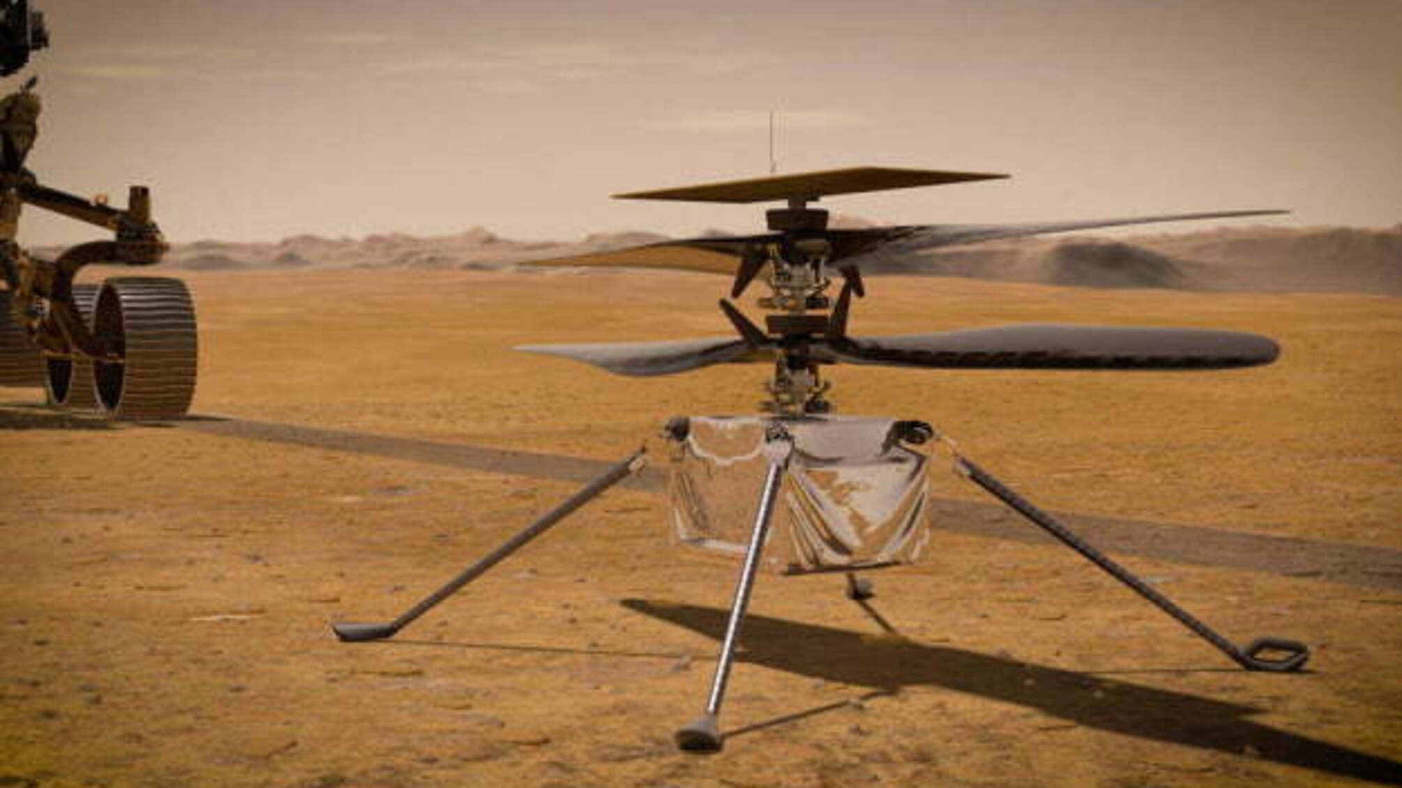 Перший політ вертольота на Марсі запланували на 11 квітня