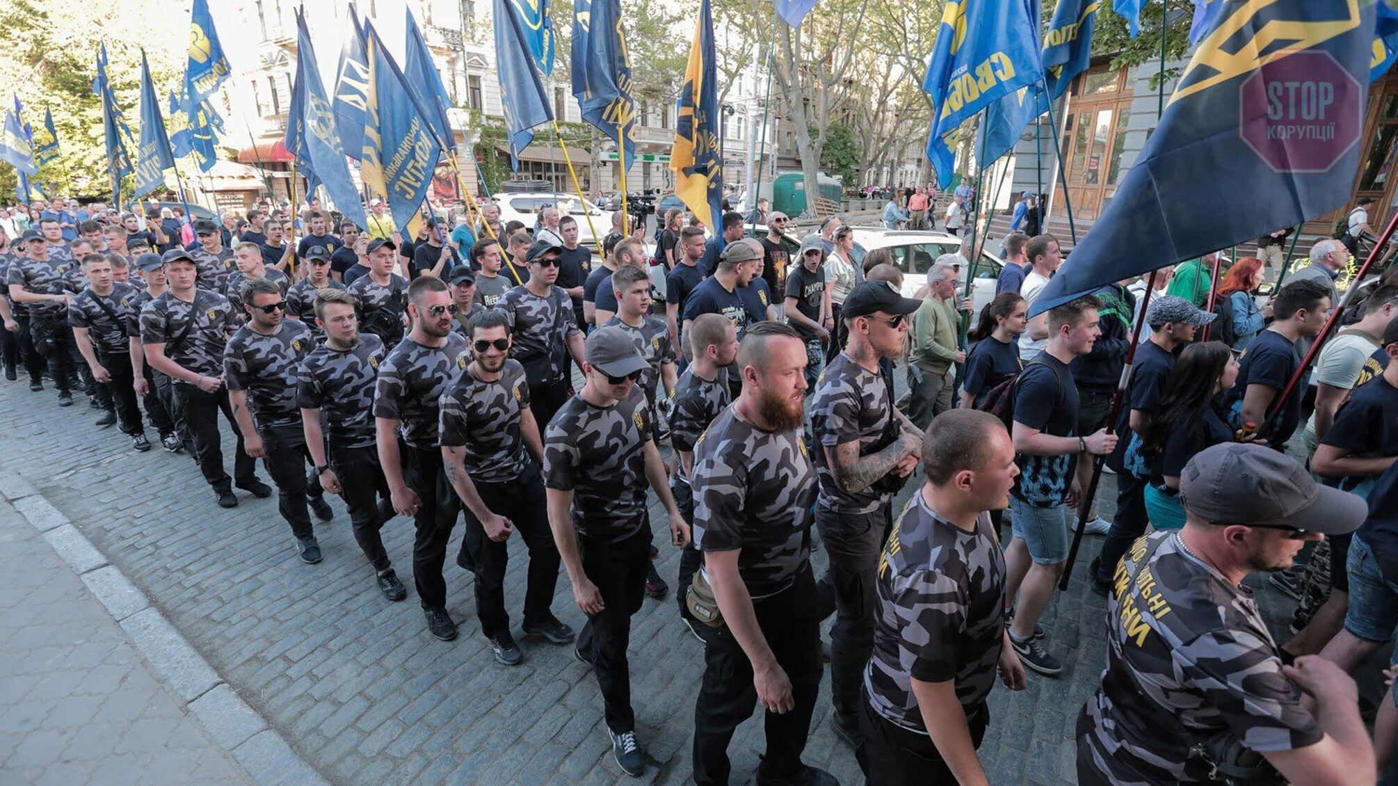 'Нацкорпус' заявив, що 'ОПЗЖ' готує провокації в Одесі