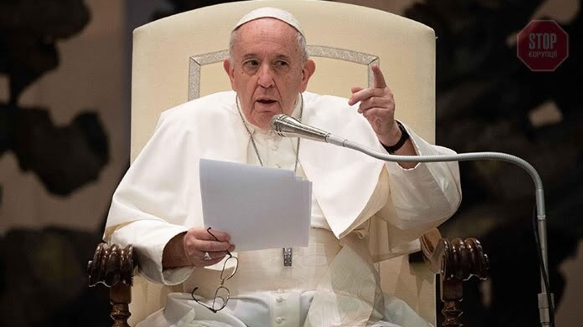 Загострення на Донбасі: Папа Римський стривожений ситуацією на сході України