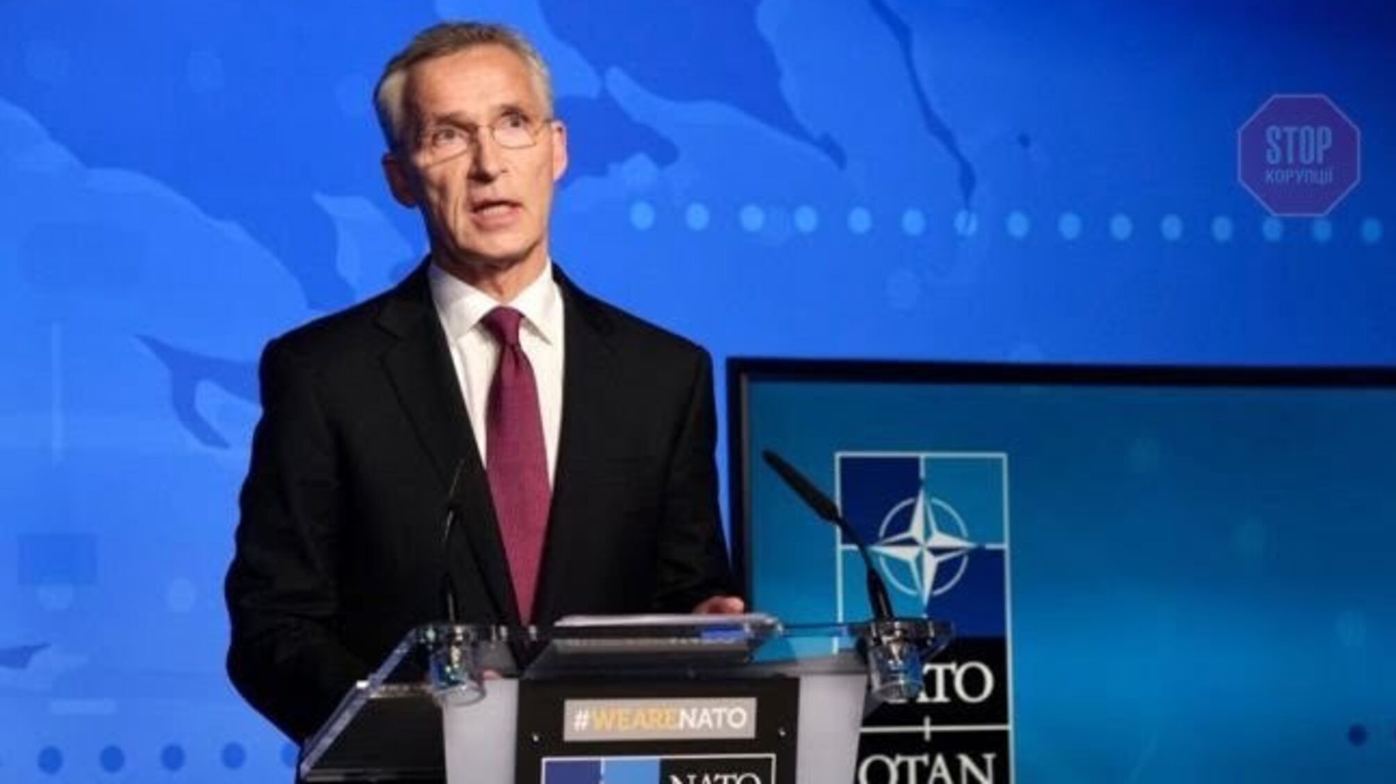 Столтенберг: Россия не имеет права вмешиваться в процесс вступления Украины в НАТО