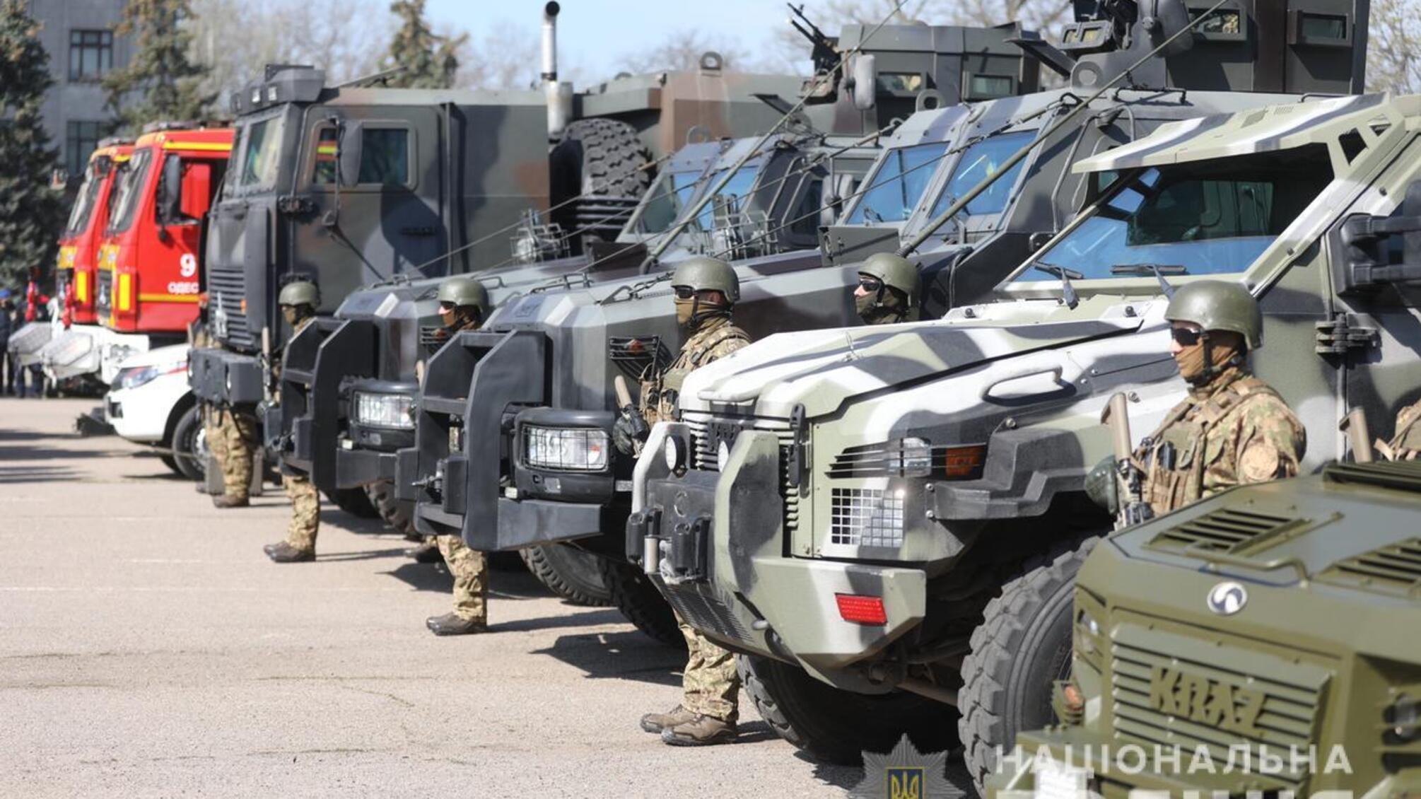На охорону публічної безпеки і порядку в Одесі 1-2 травня заступили понад 2600 правоохоронців