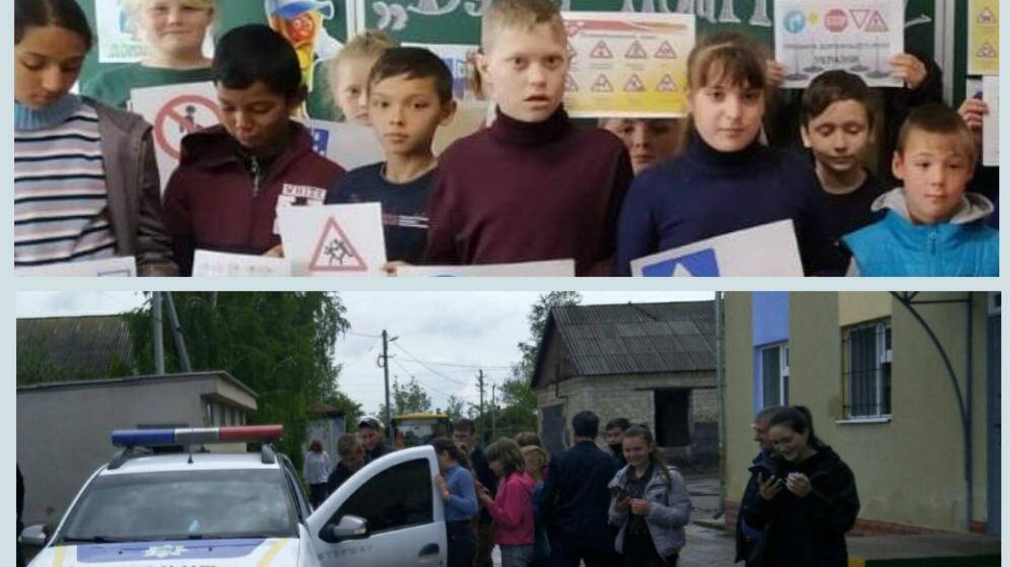 Поліцейські Одещини нагадують школярам про правила безпеки дорожнього руху