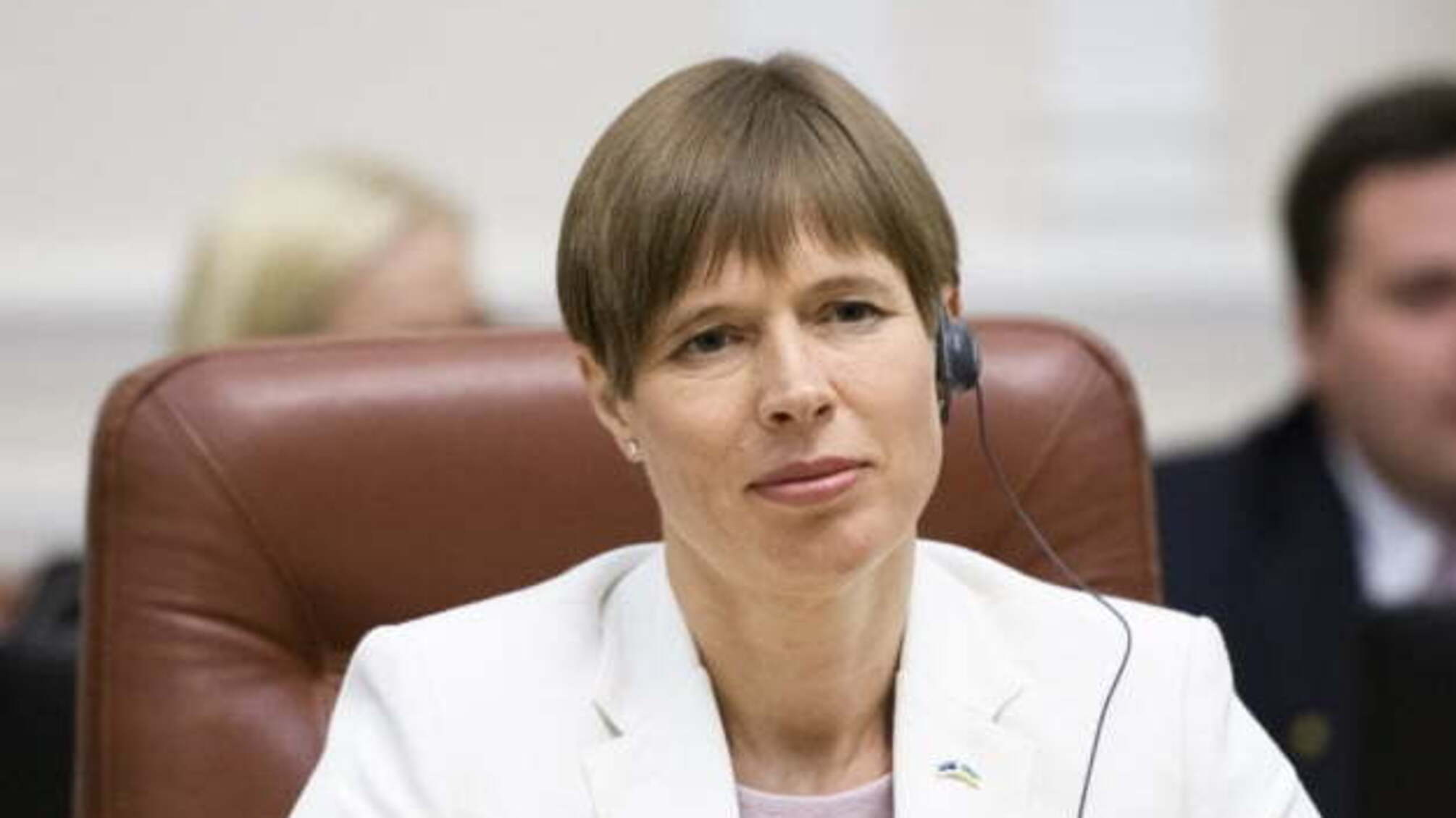 Президентка Естонії: Україна може отримувати підтримку в рамках фондів Тримор’я