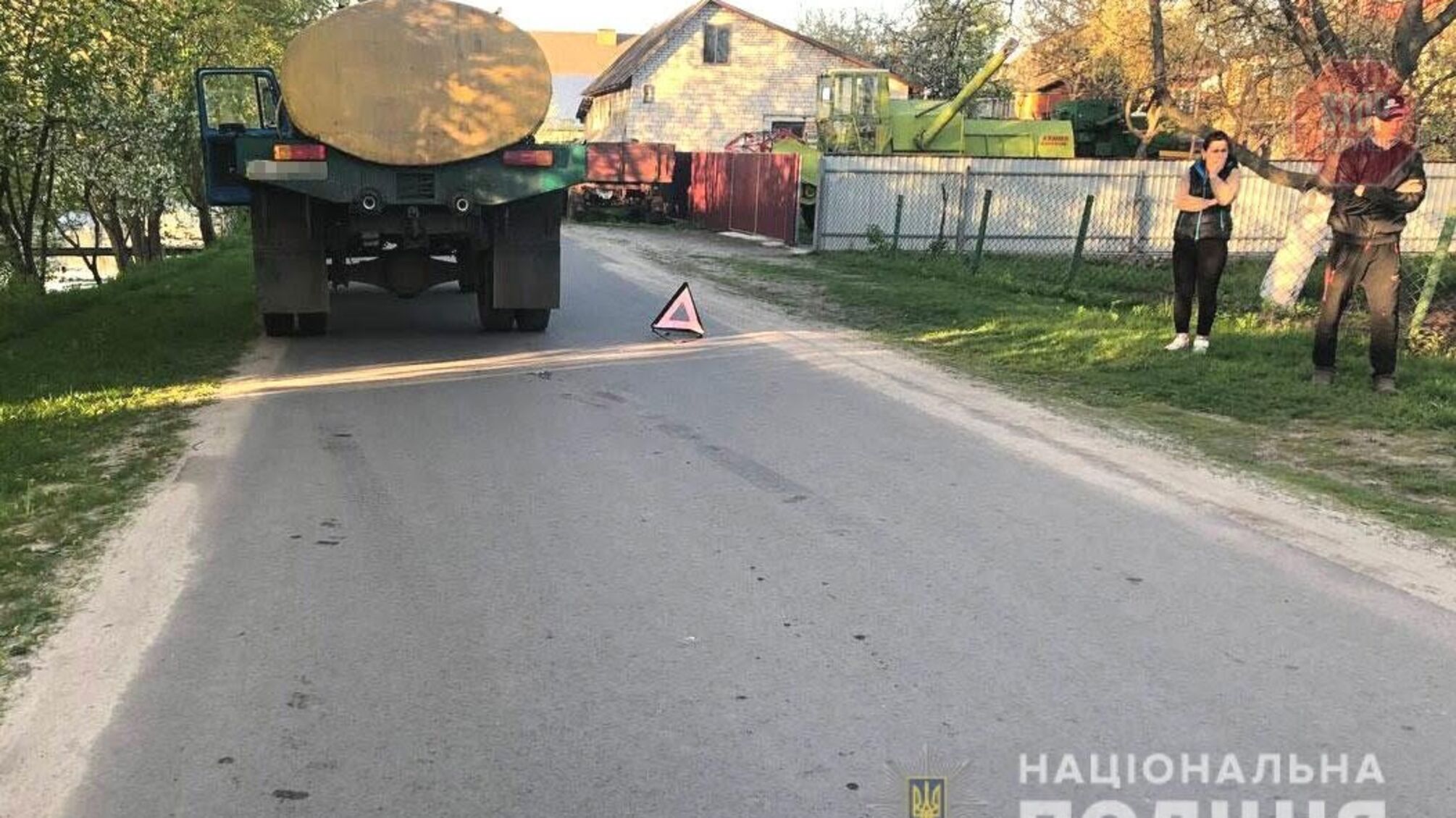 У Рівненській області вантажівка збила шестирічного хлопчика (фото)