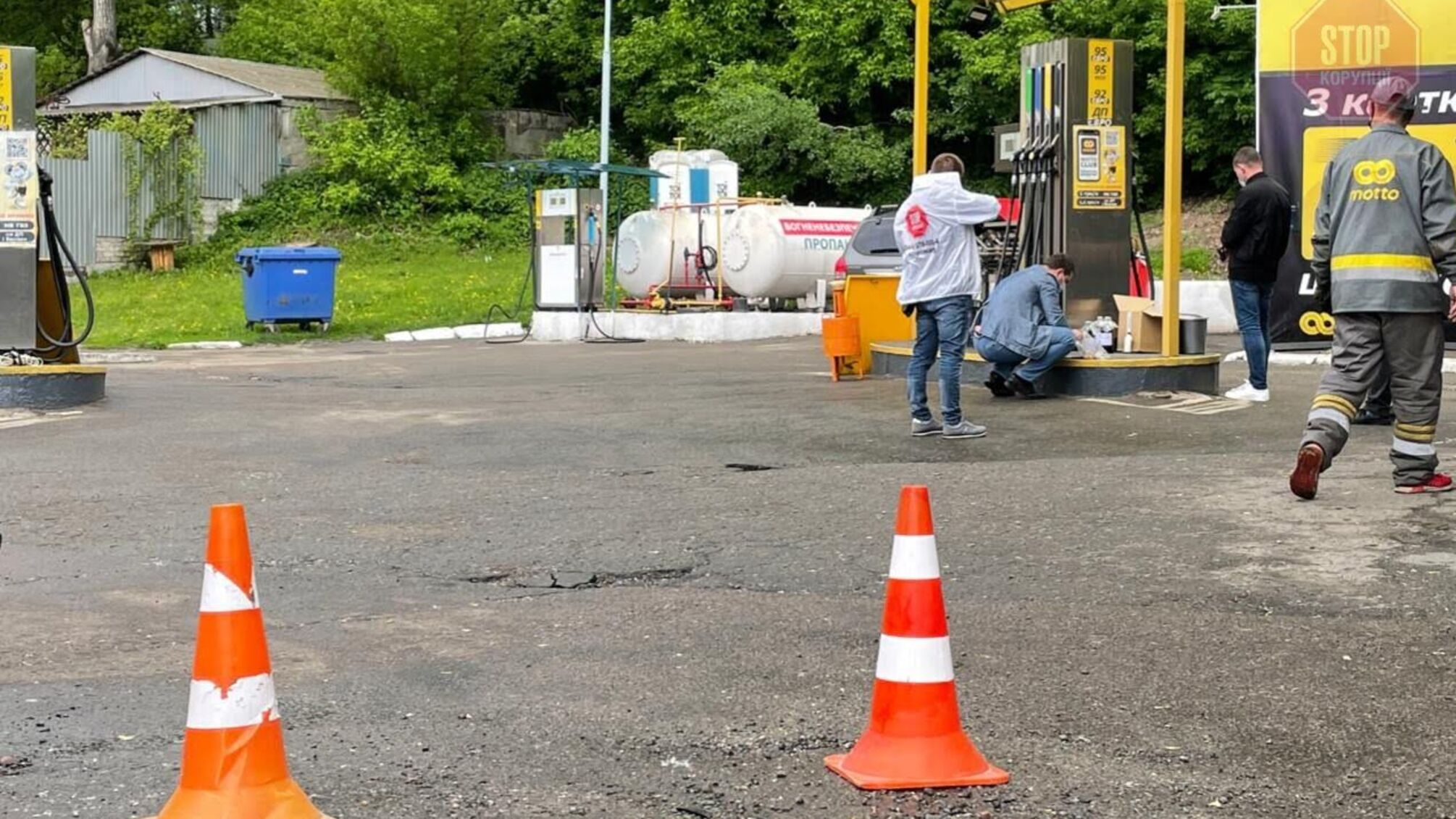 У Києві на Подолі через порушення закрили АЗС