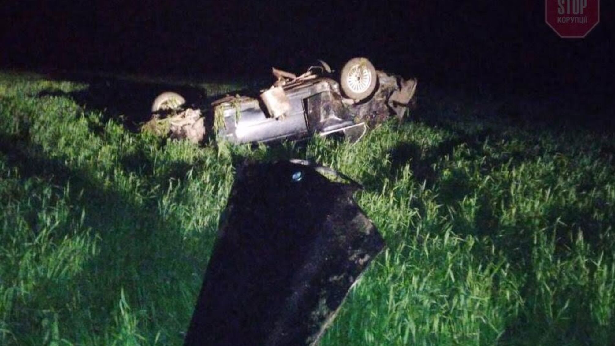 В Николаевской области автомобиль вылетел в кювет, есть погибшие (фото)