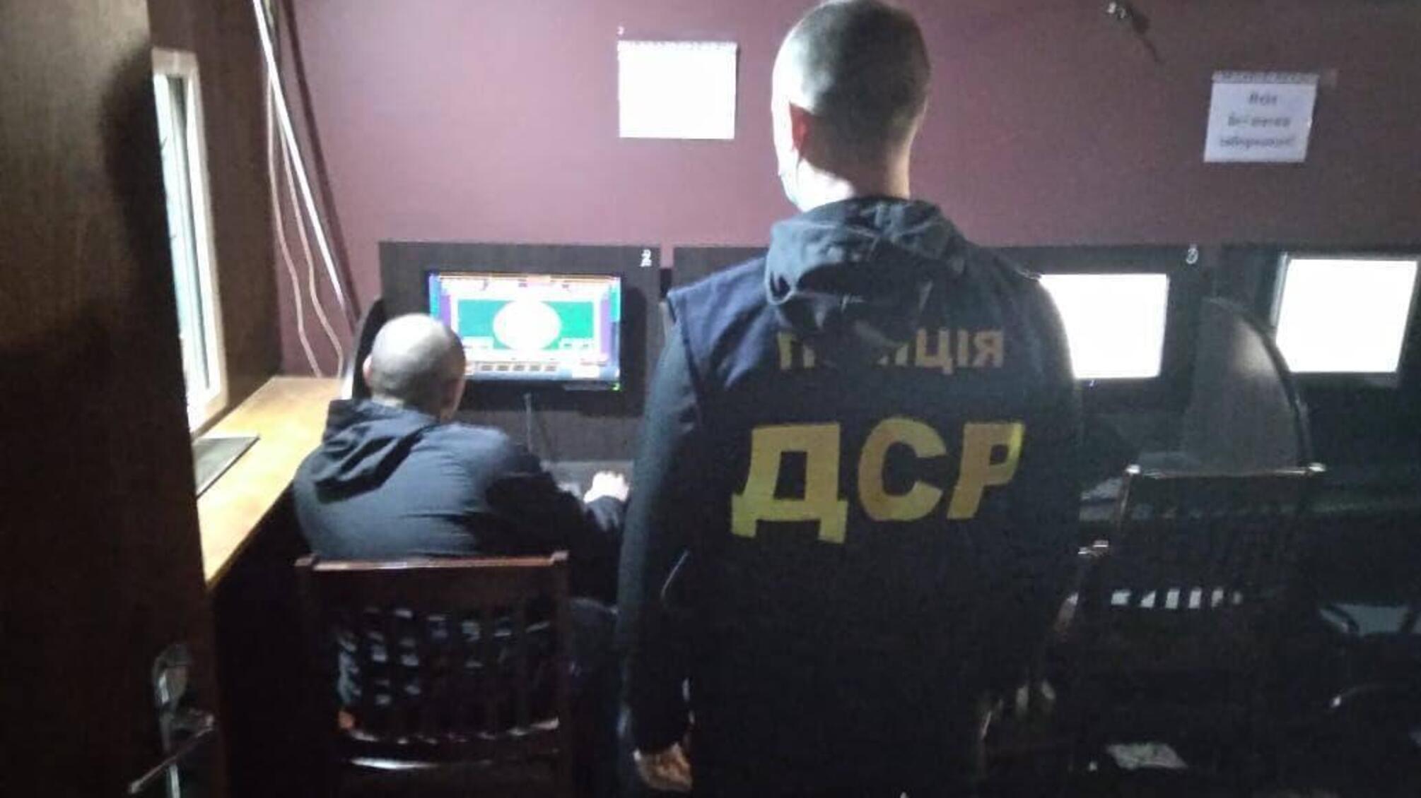 Правоохоронці Черкас припинили діяльність мережі гральних закладів
